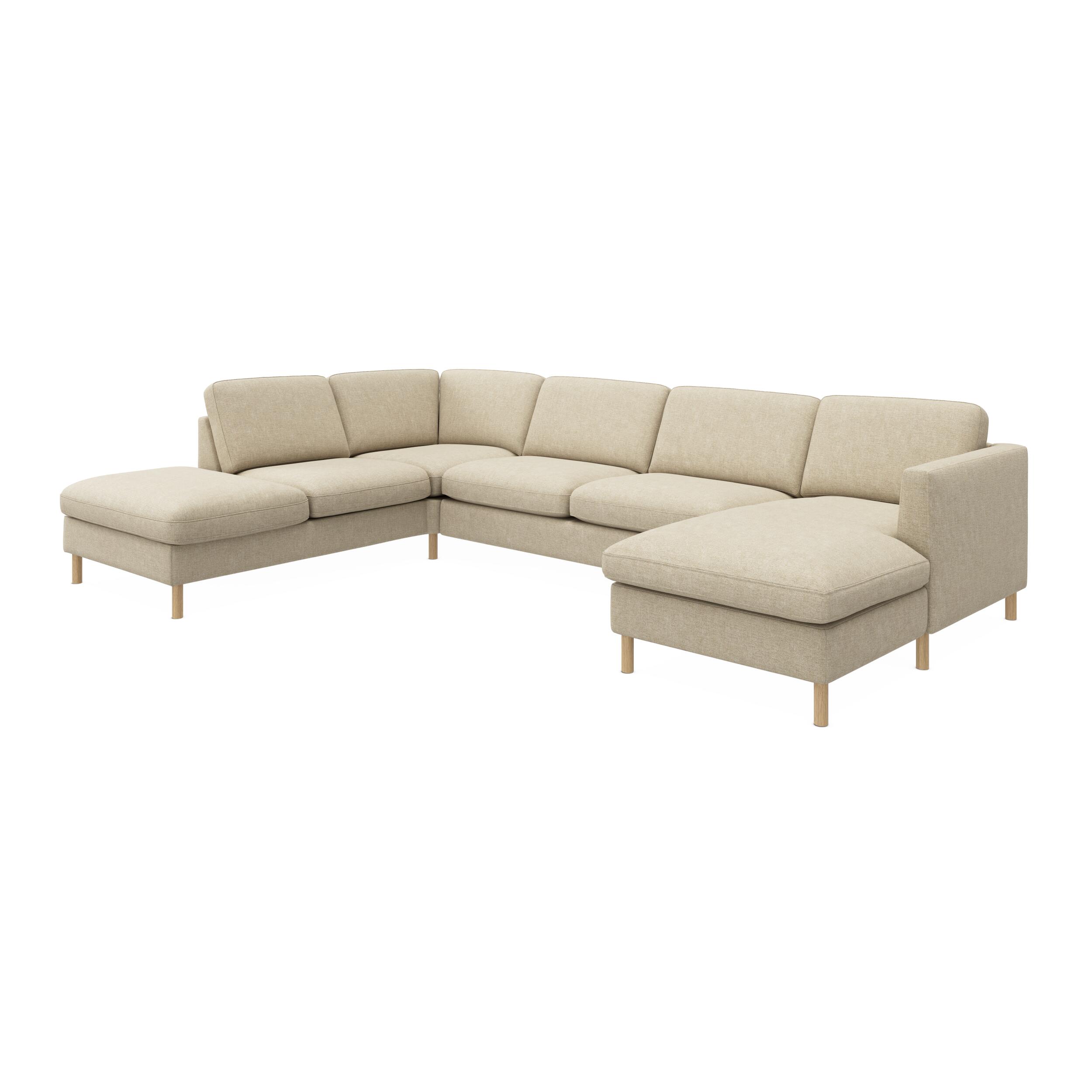 Signatur 5-sits högervänd U-soffa