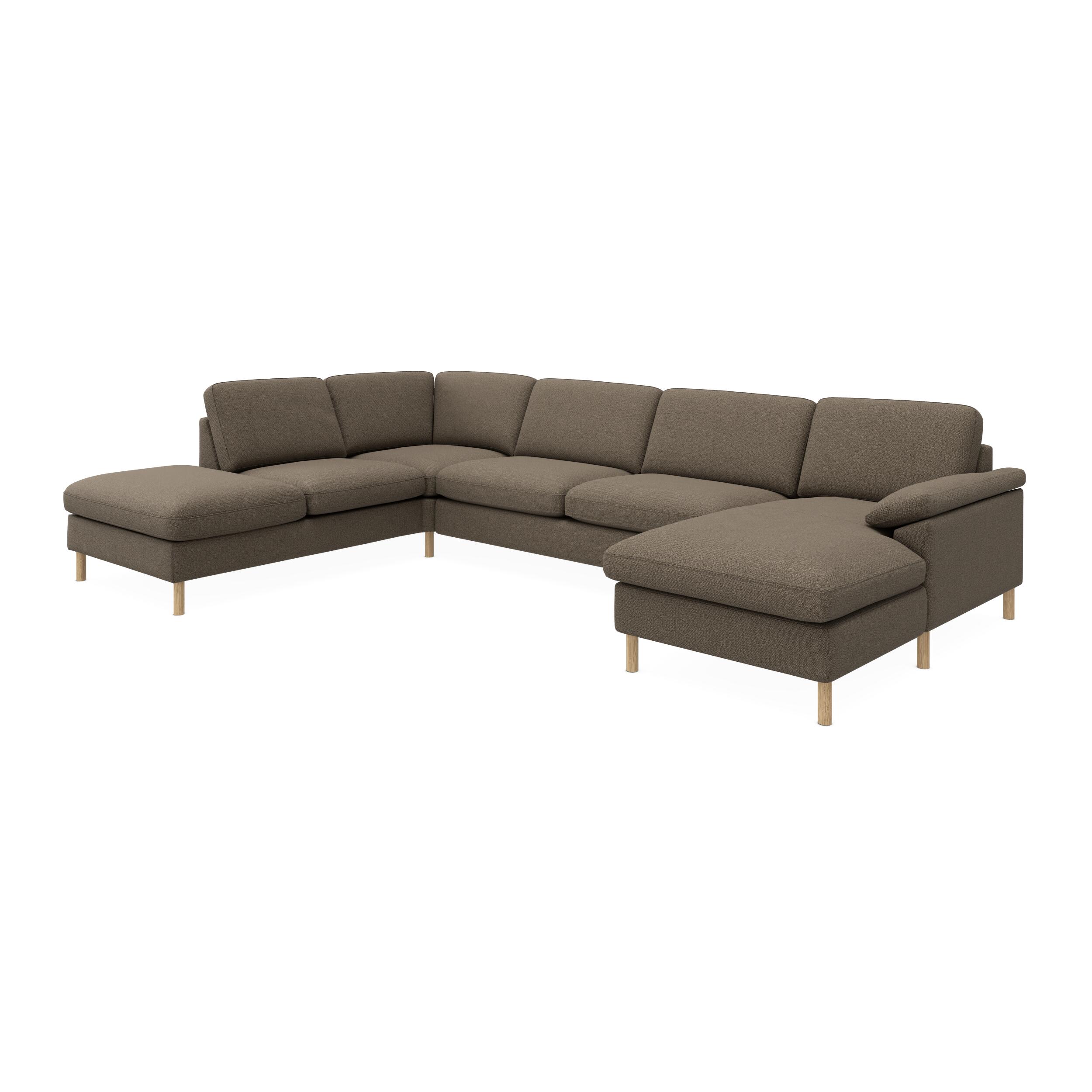 Signatur 5-sits högervänd U-soffa