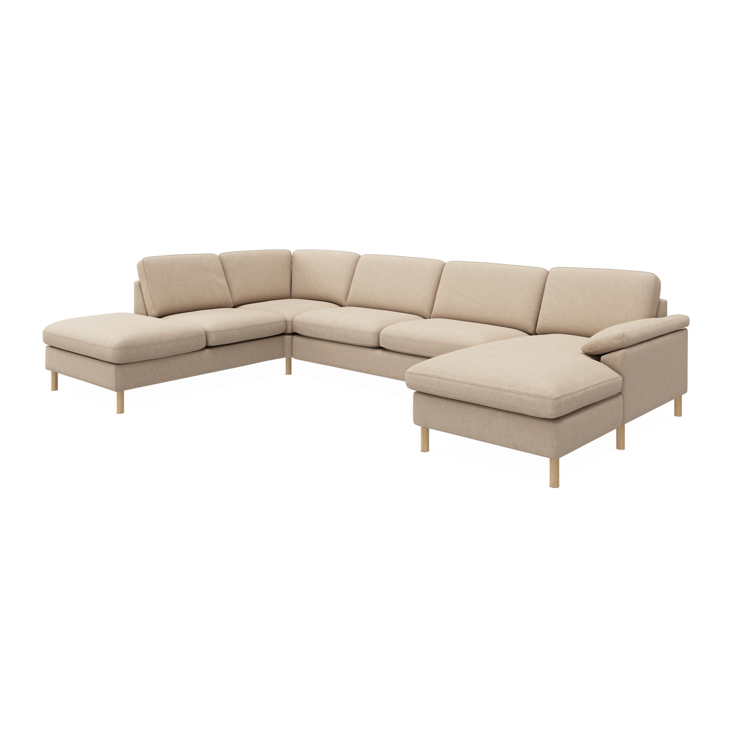 Signatur 5-sits högervänd U-soffa