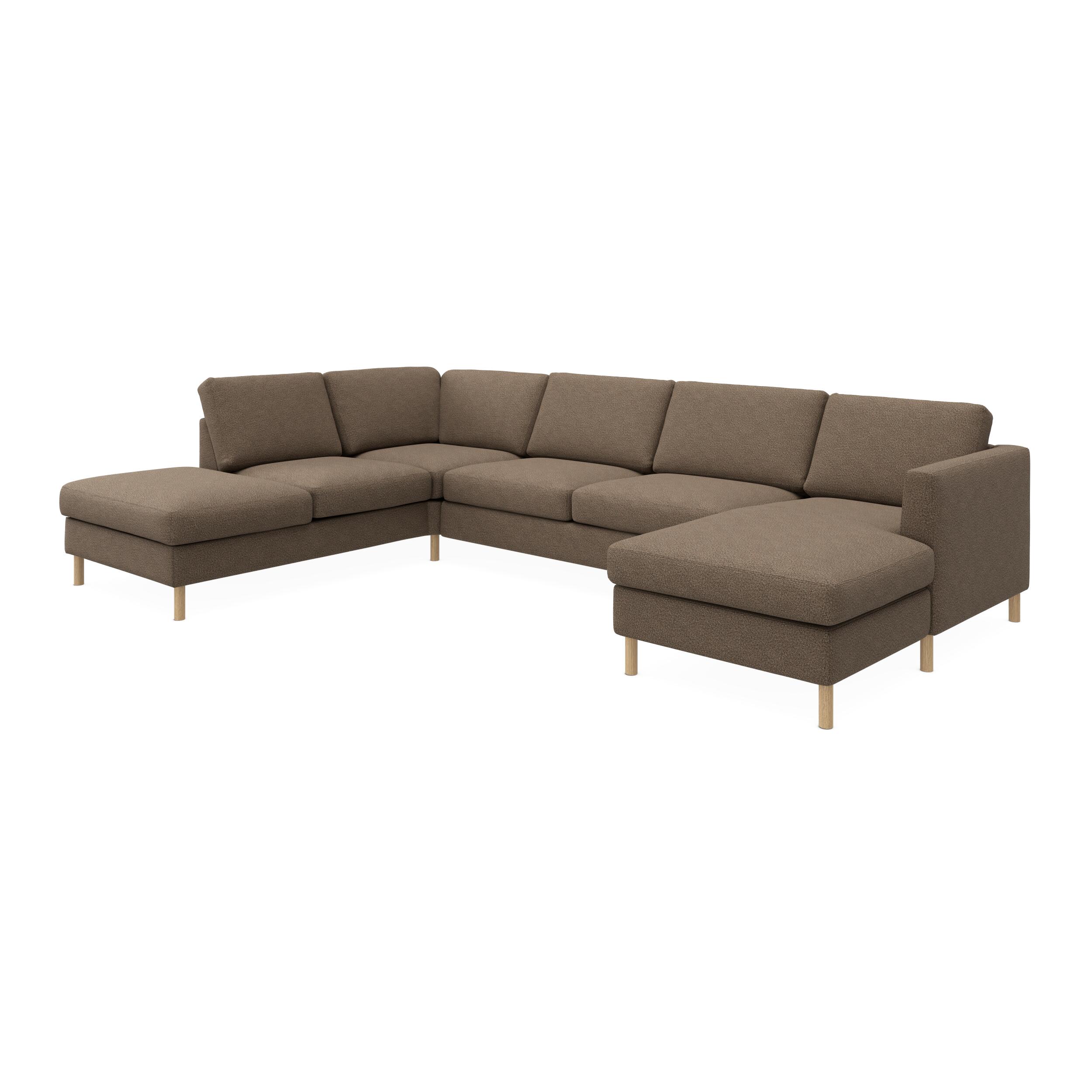 Signatur 5-sits högervänd U-soffa