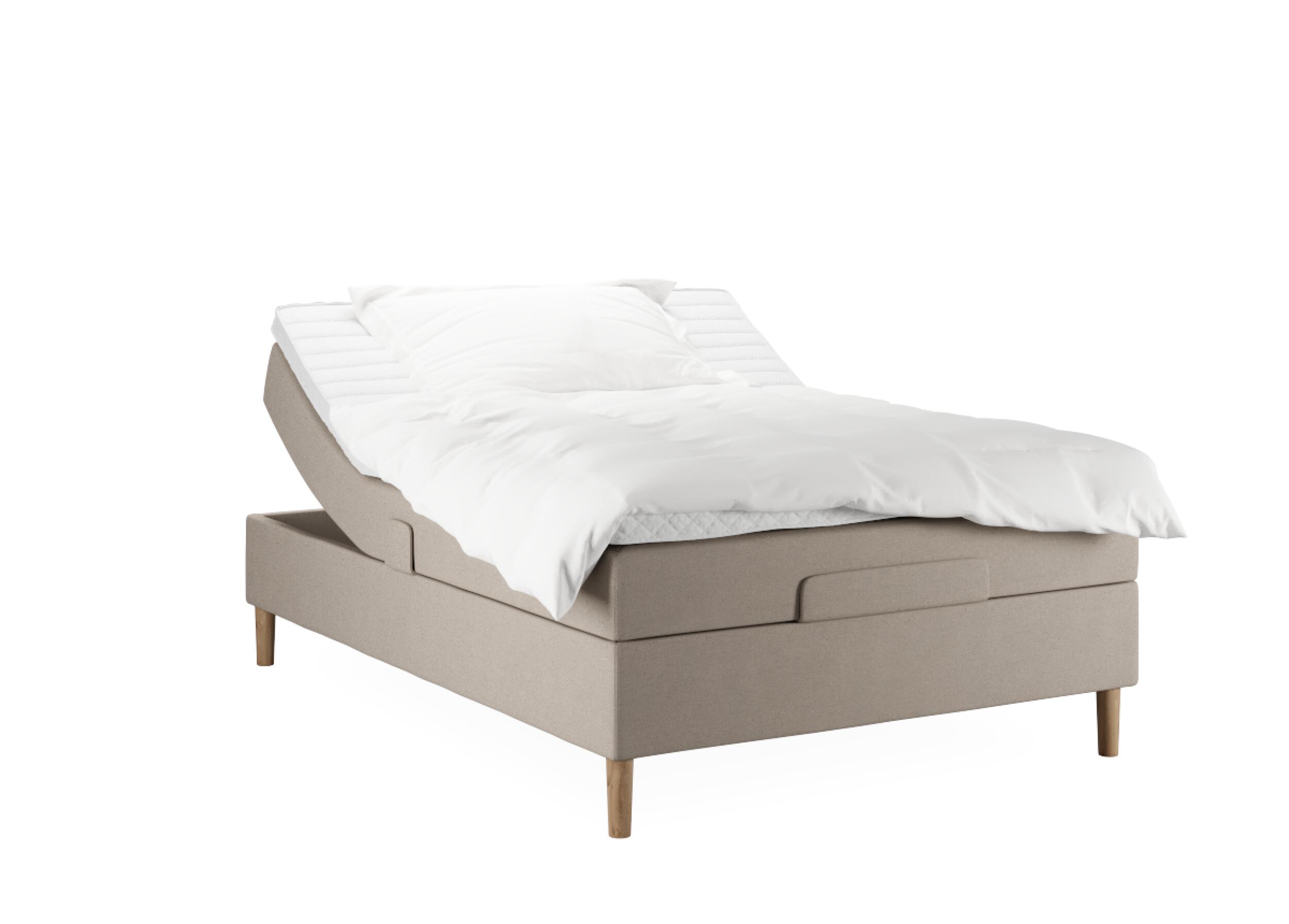 Wonderland 412 W6 ställbar säng 140 x 200 cm 