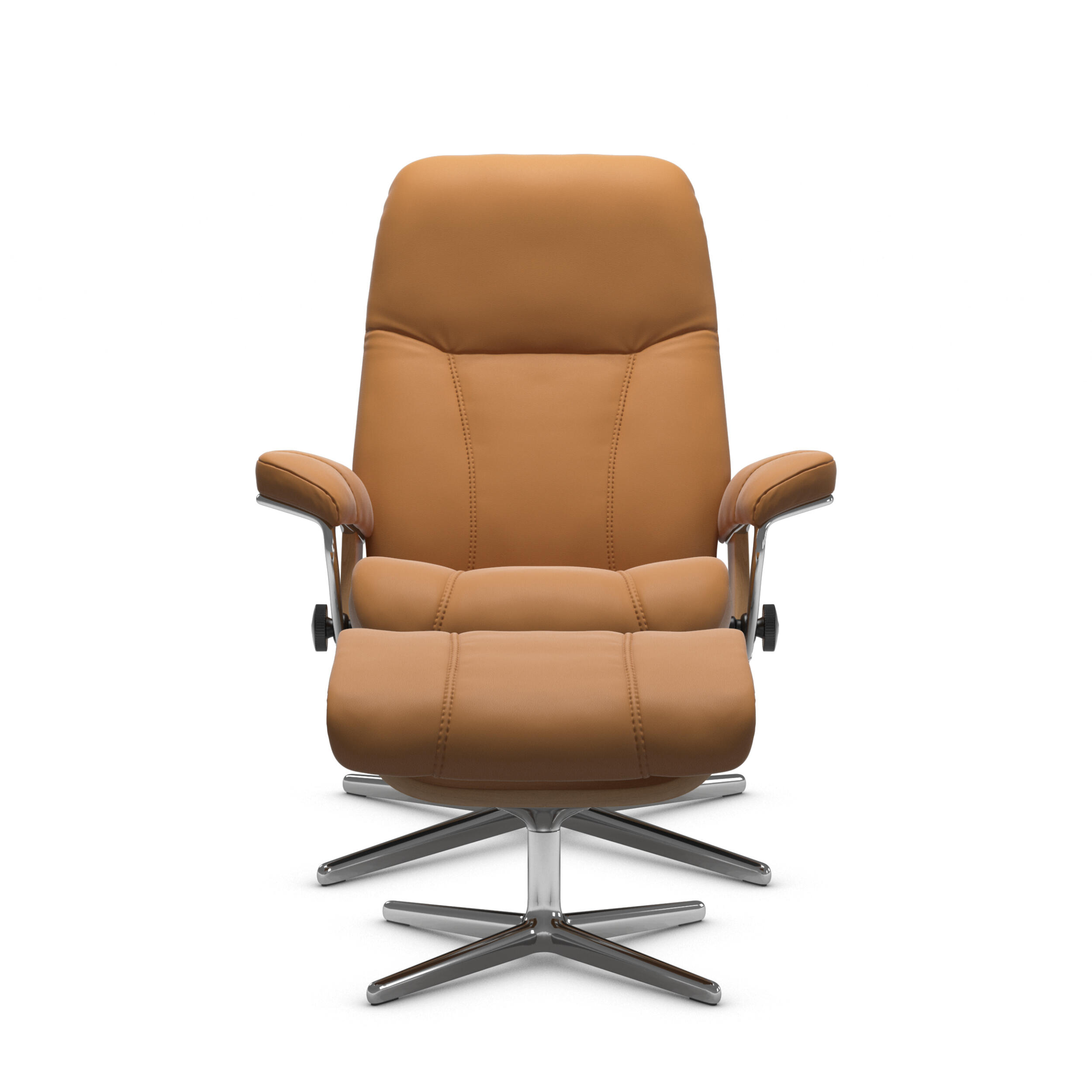 Stressless Consul S fåtölj & fotpall 