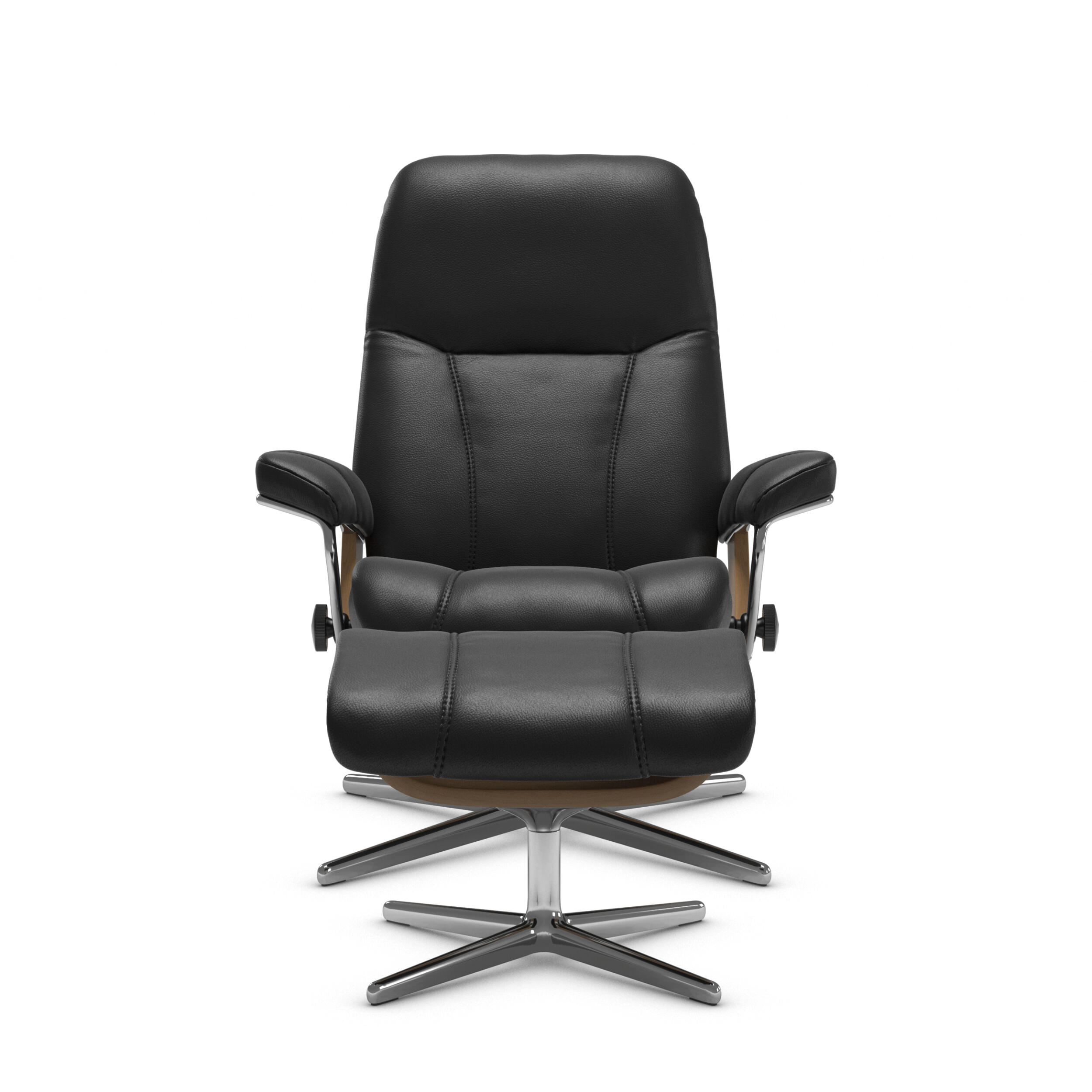 Stressless Consul S fåtölj & fotpall 