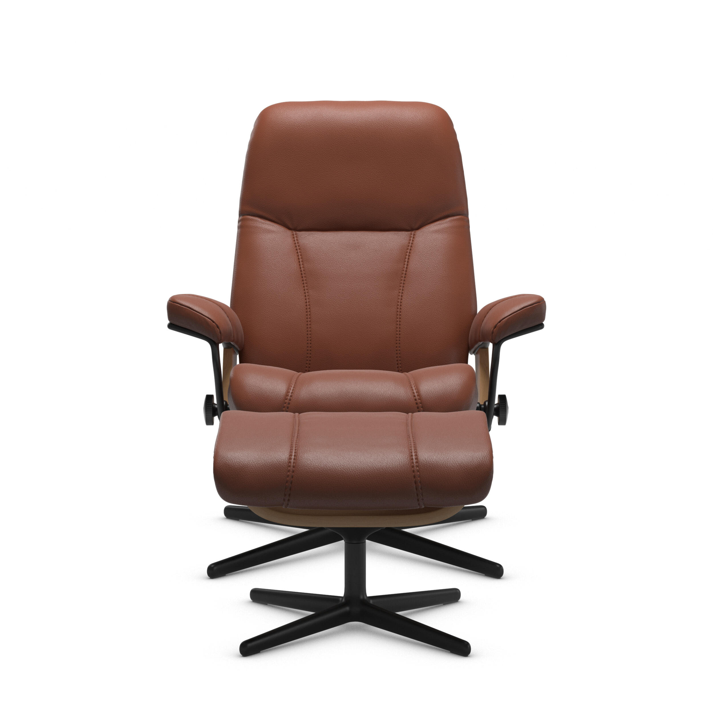 Stressless Consul S fåtölj & fotpall 