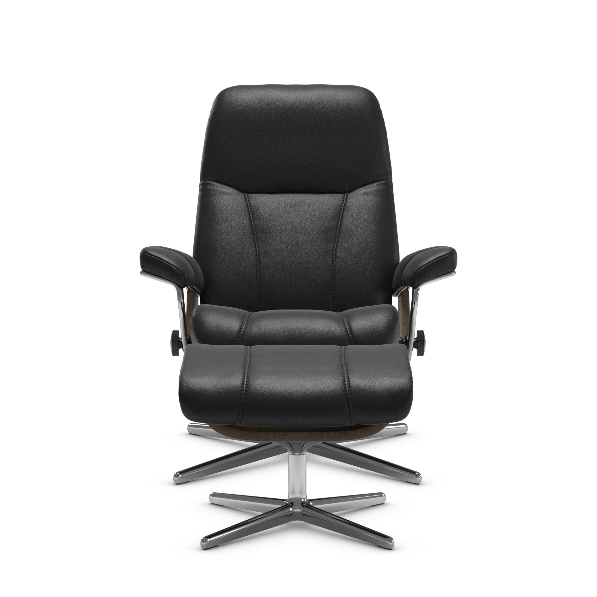 Stressless Consul S fåtölj & fotpall 