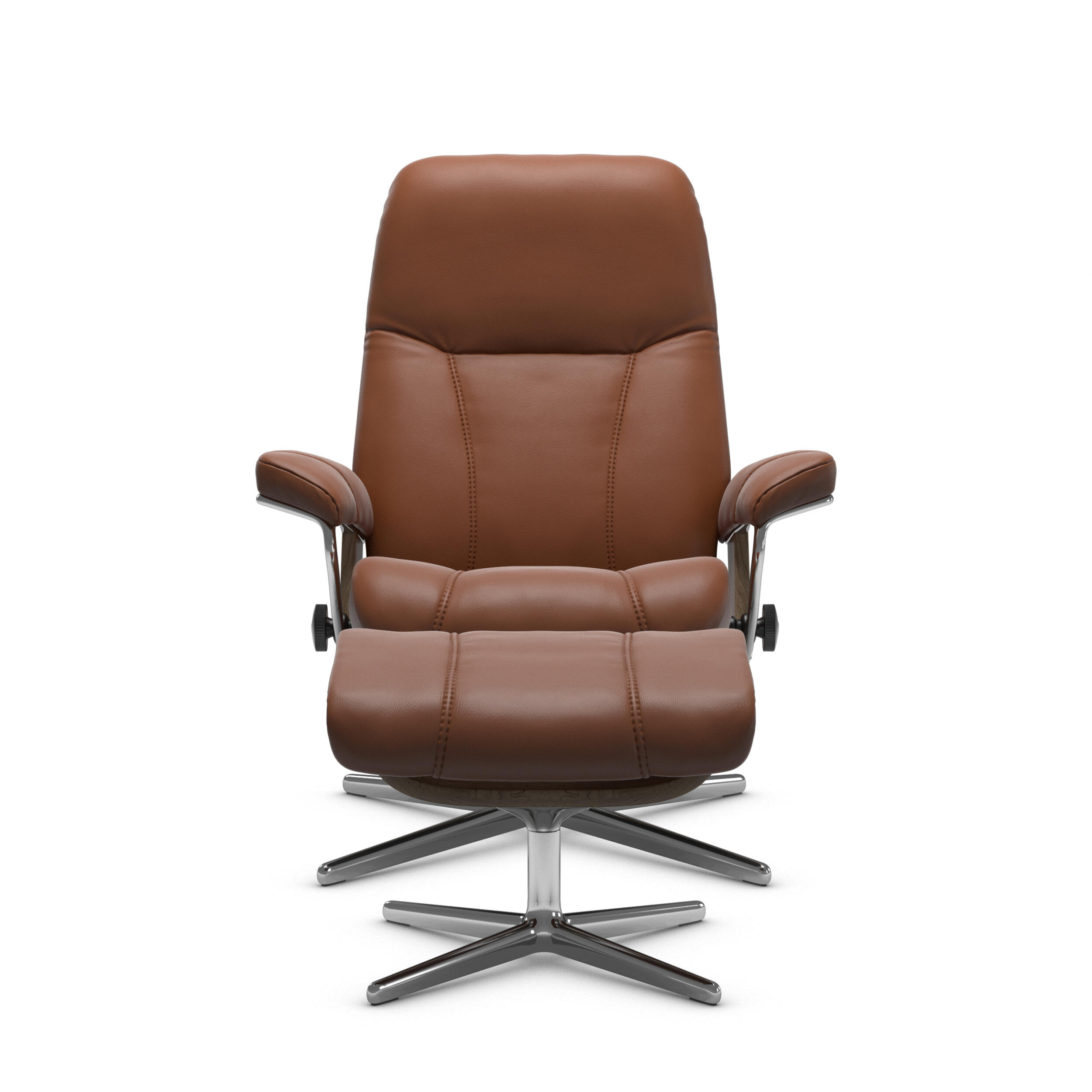 Stressless Consul S fåtölj & fotpall 