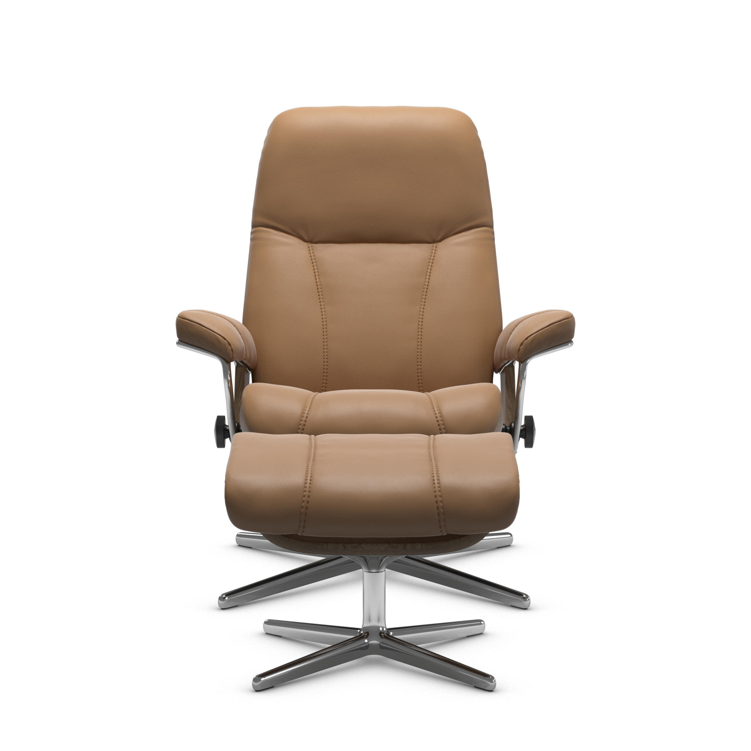 Stressless Consul S fåtölj & fotpall 