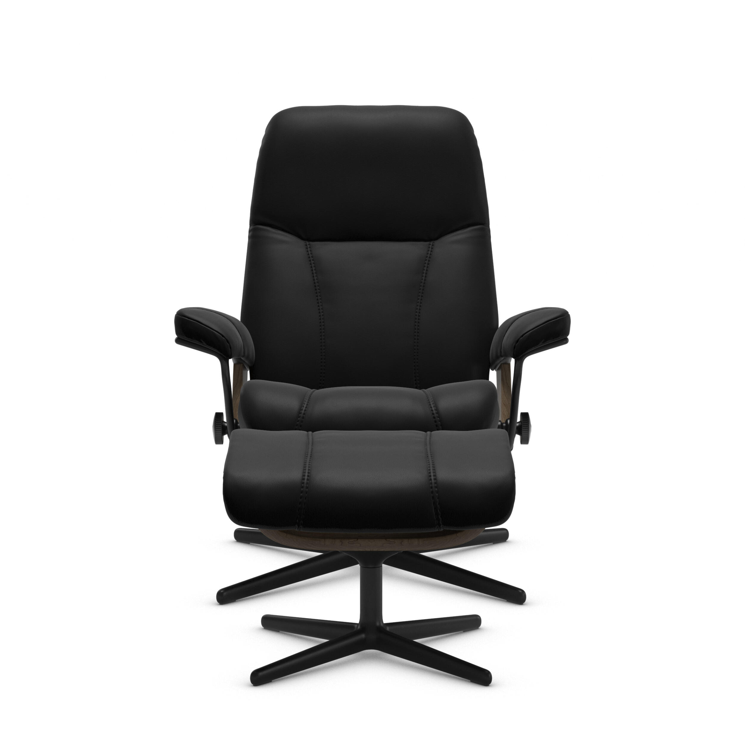 Stressless Consul S fåtölj & fotpall 