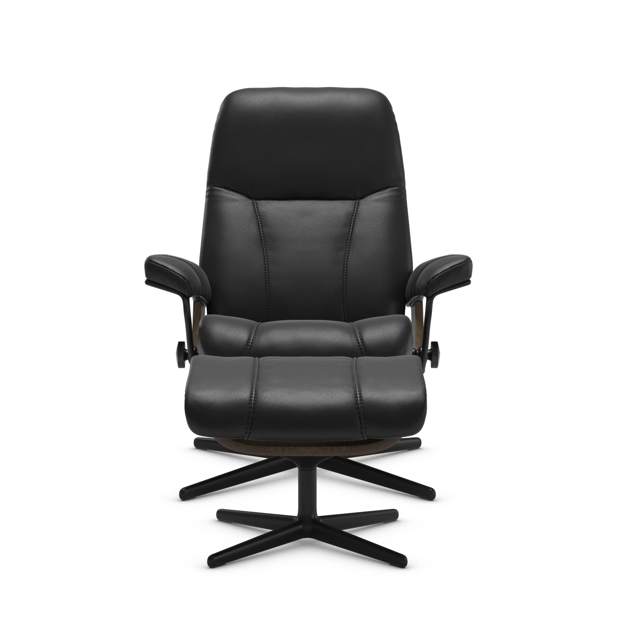 Stressless Consul S fåtölj & fotpall 