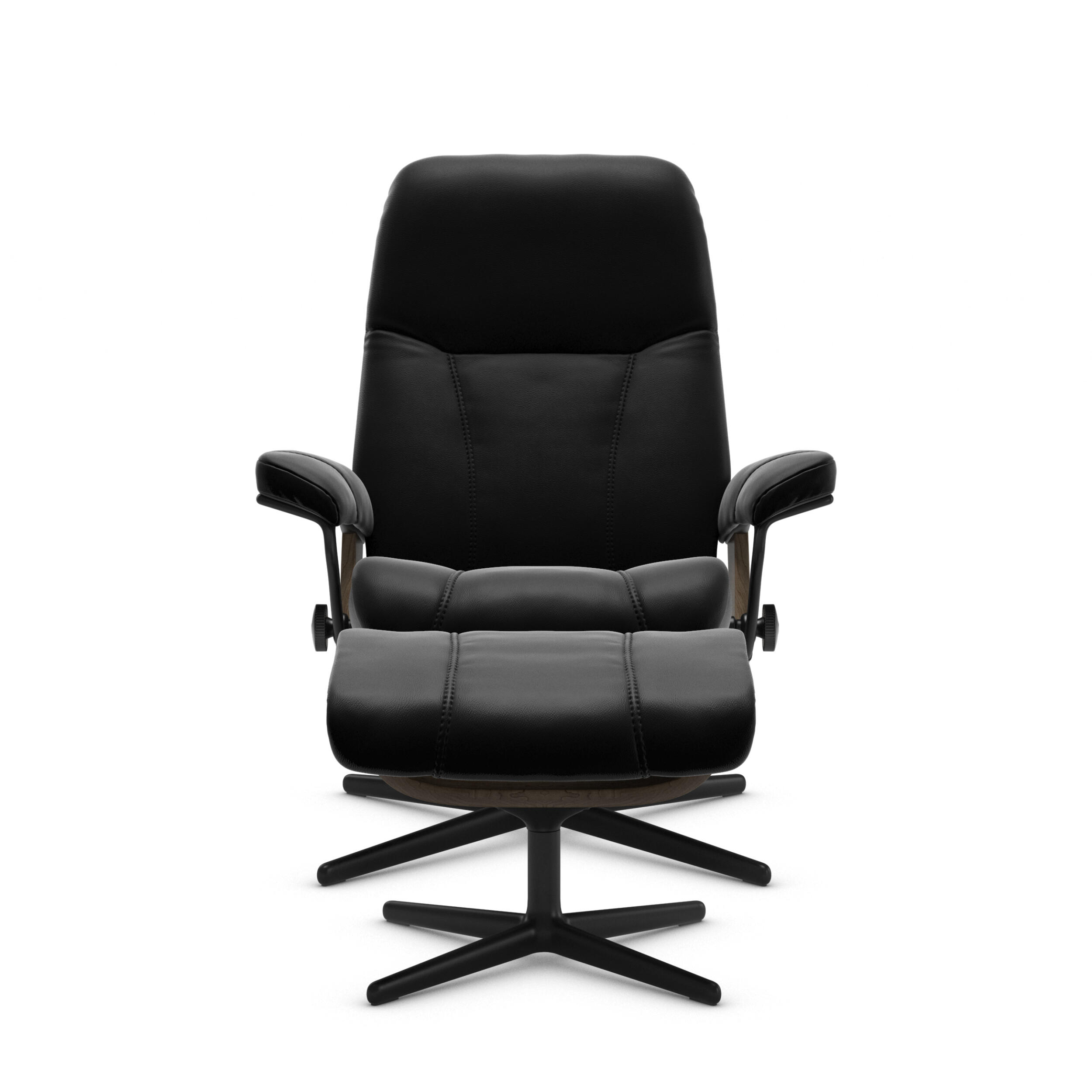 Stressless Consul S fåtölj & fotpall 