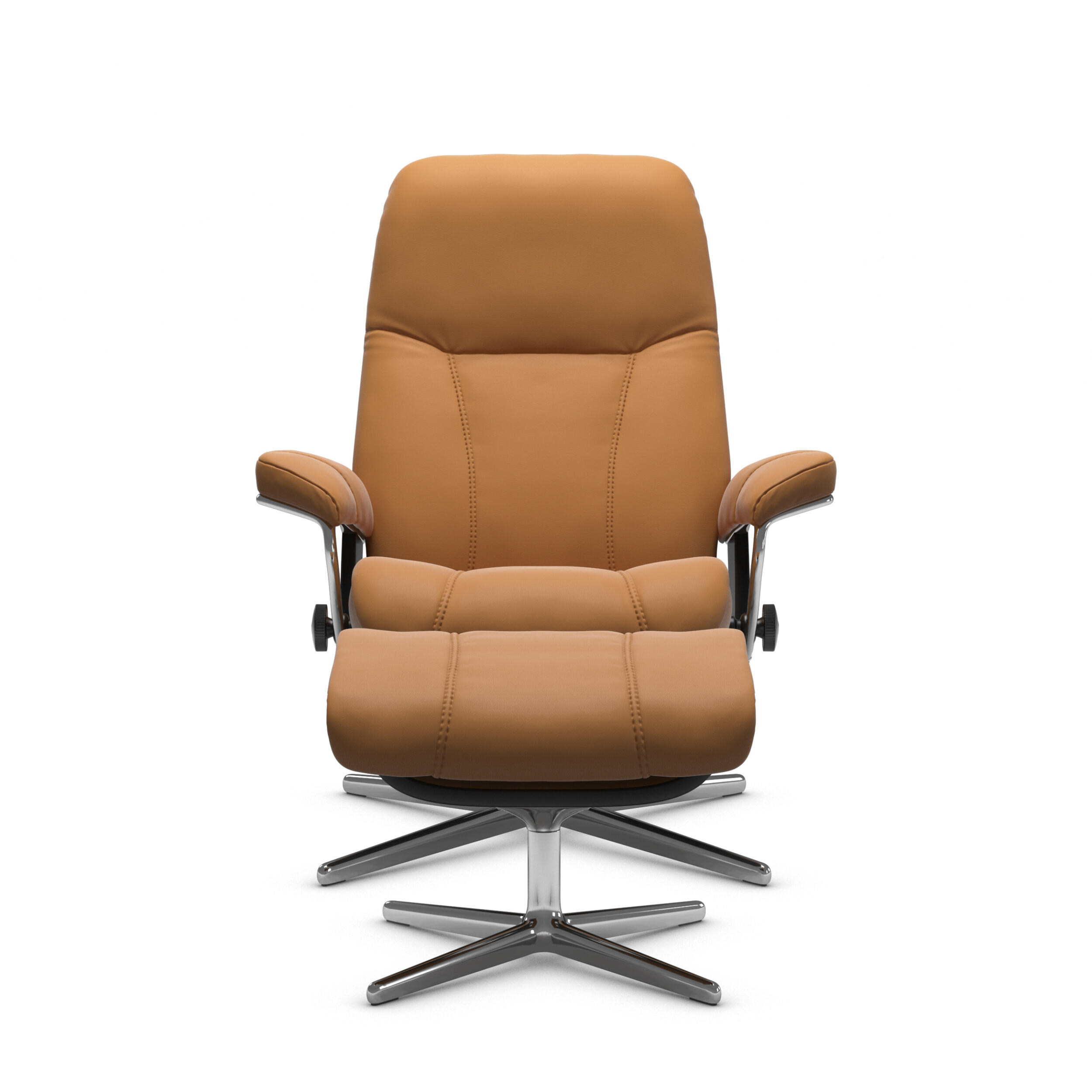 Stressless Consul S fåtölj & fotpall 