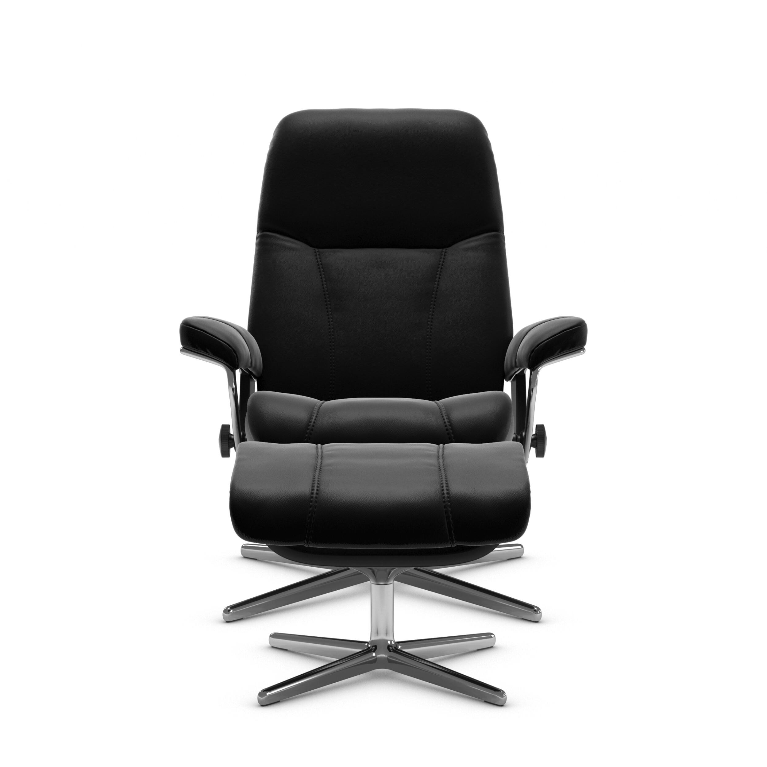 Stressless Consul S fåtölj & fotpall 