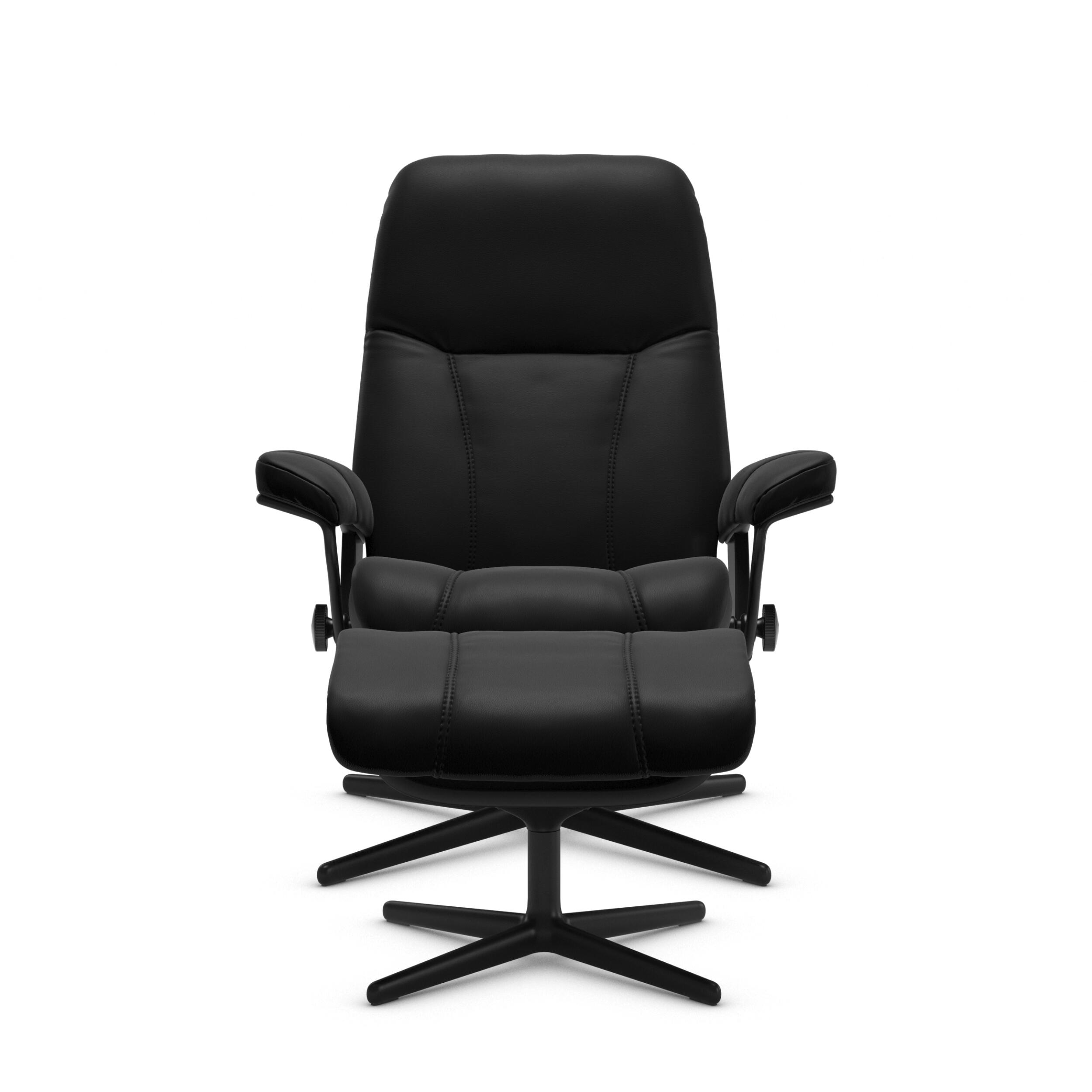 Stressless Consul S fåtölj & fotpall 