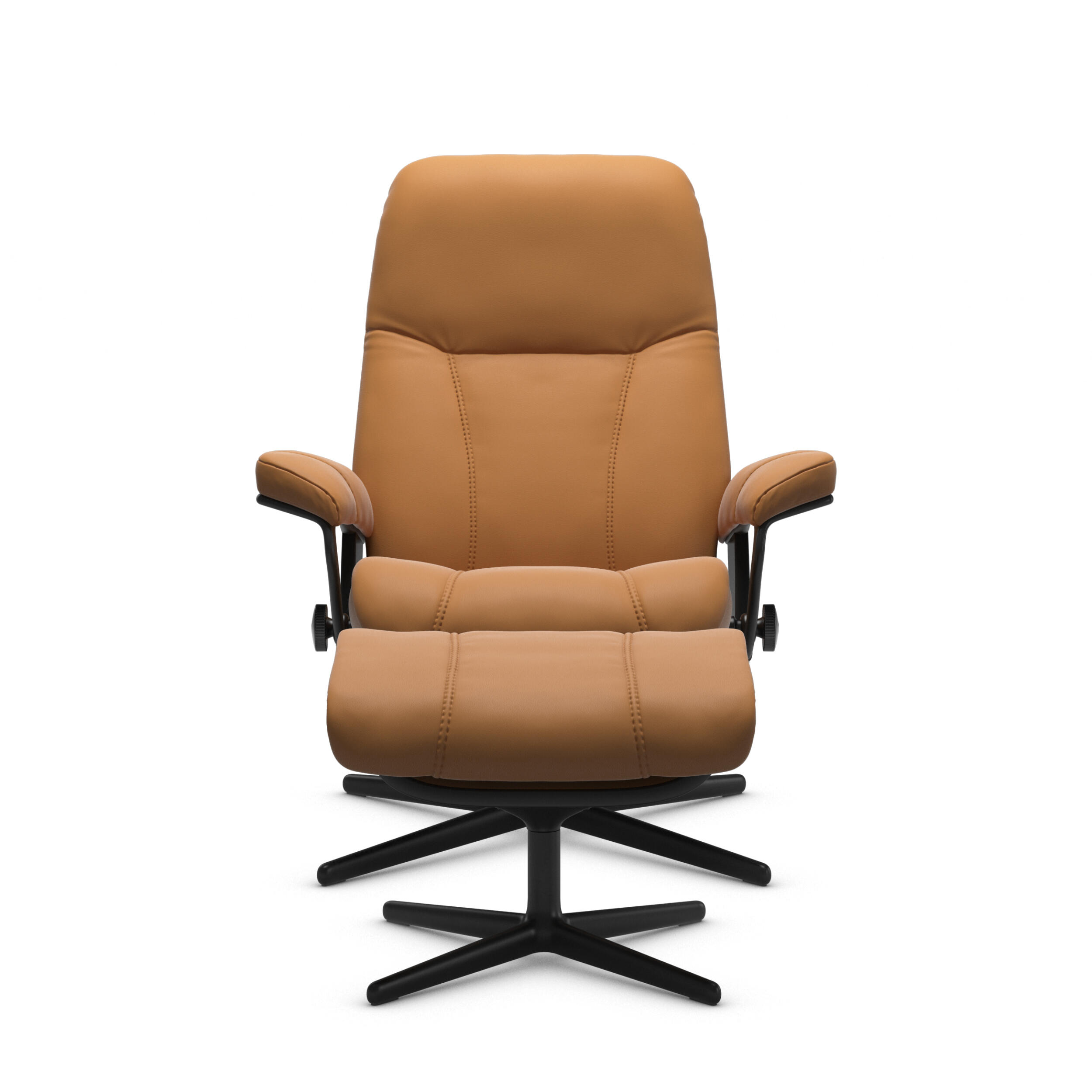 Stressless Consul S fåtölj & fotpall 