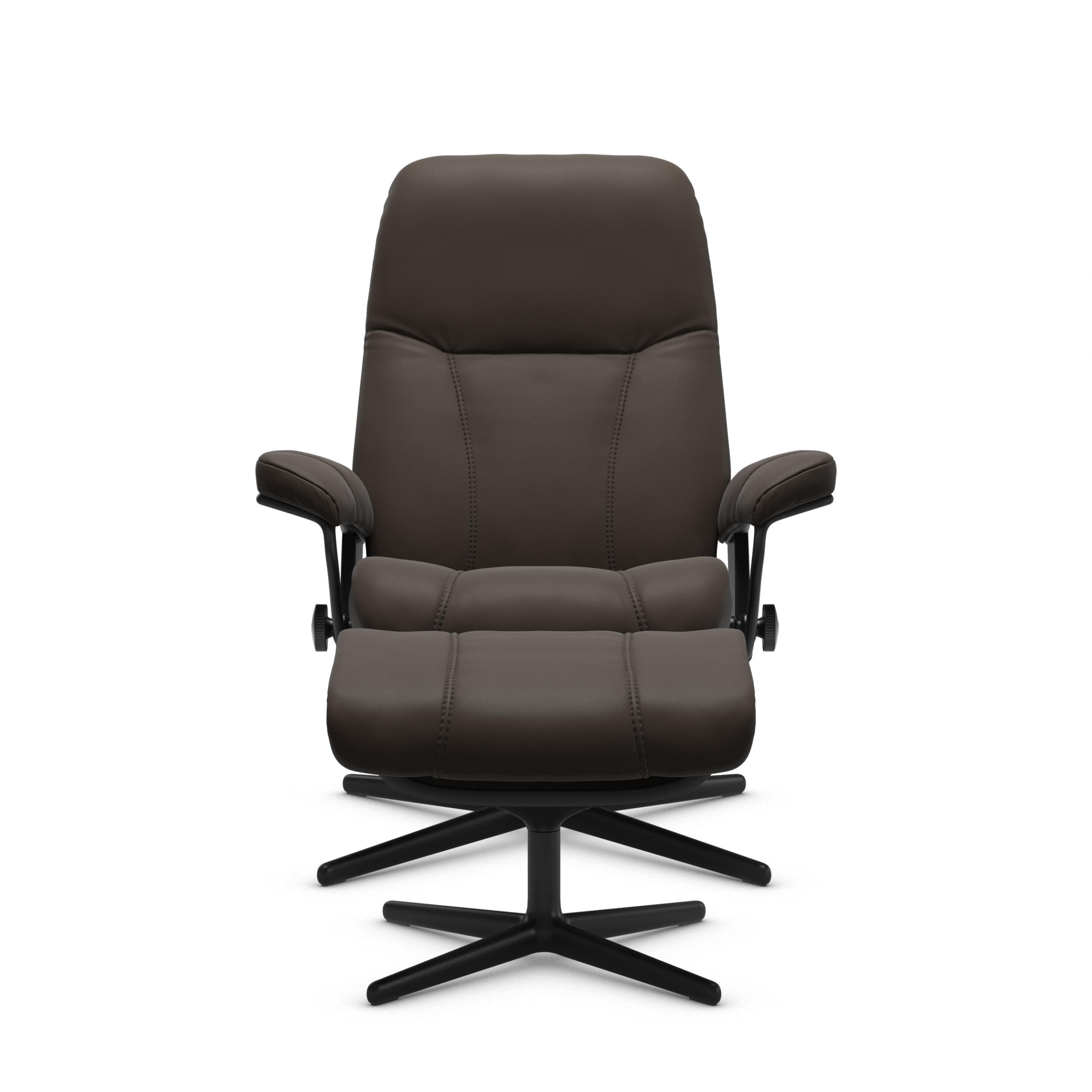 Stressless Consul S fåtölj & fotpall 