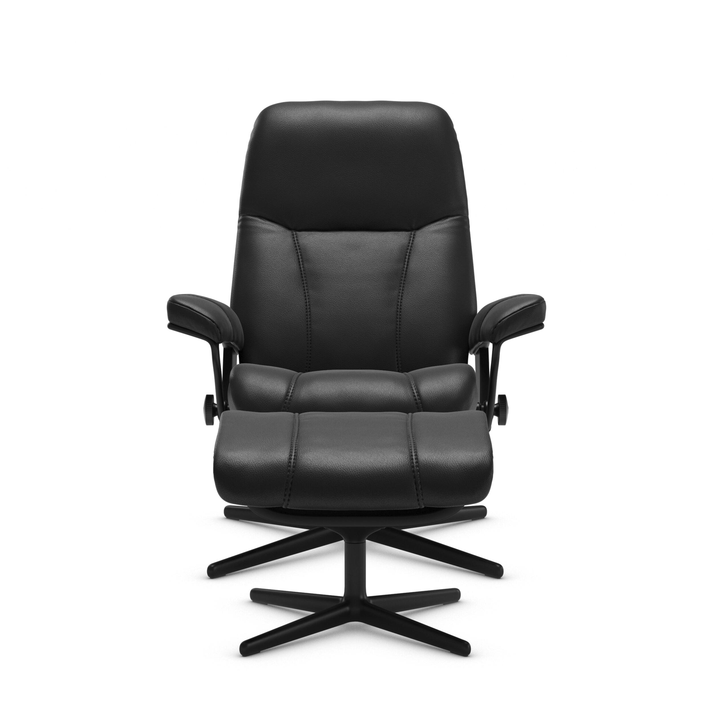 Stressless Consul S fåtölj & fotpall 