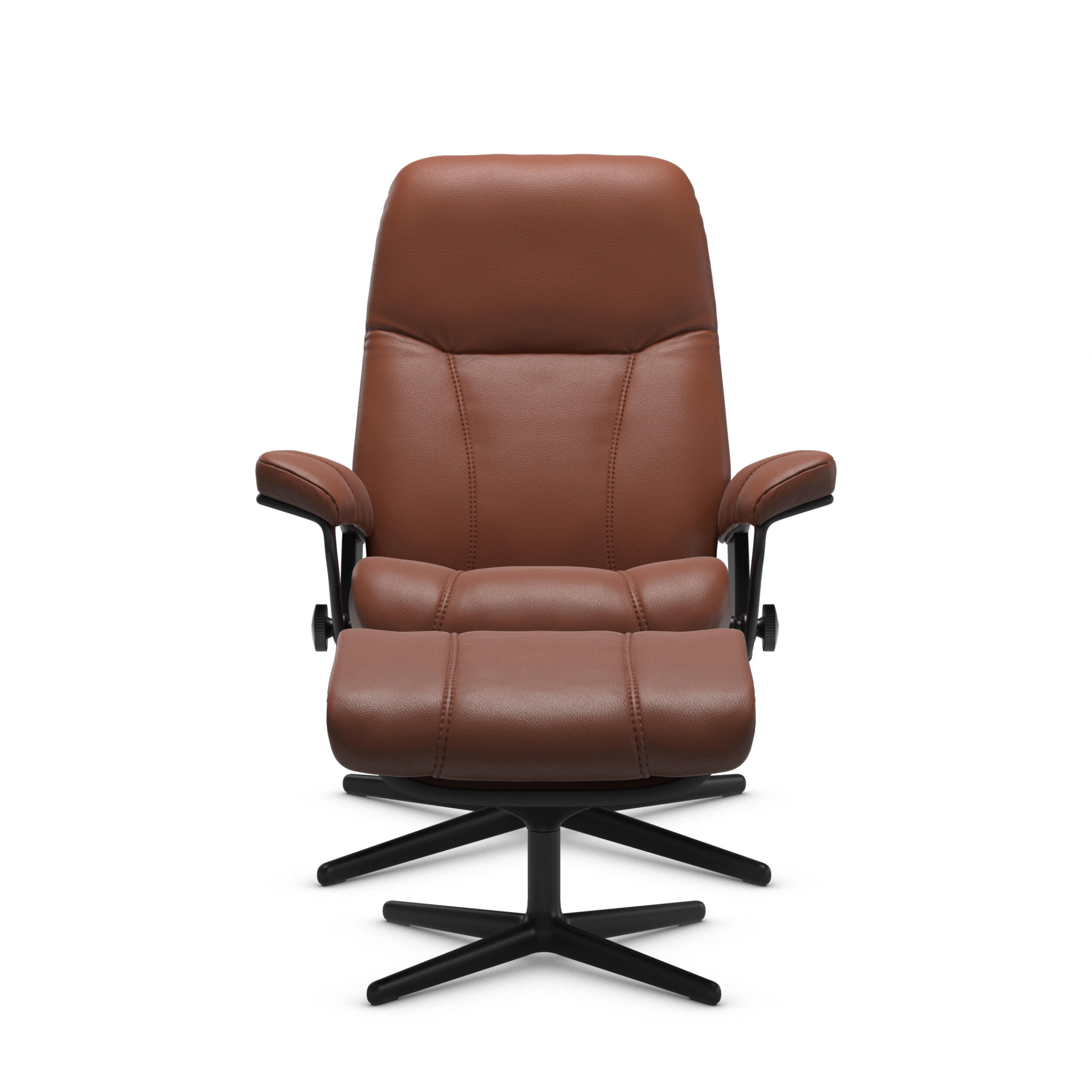 Stressless Consul S fåtölj & fotpall 