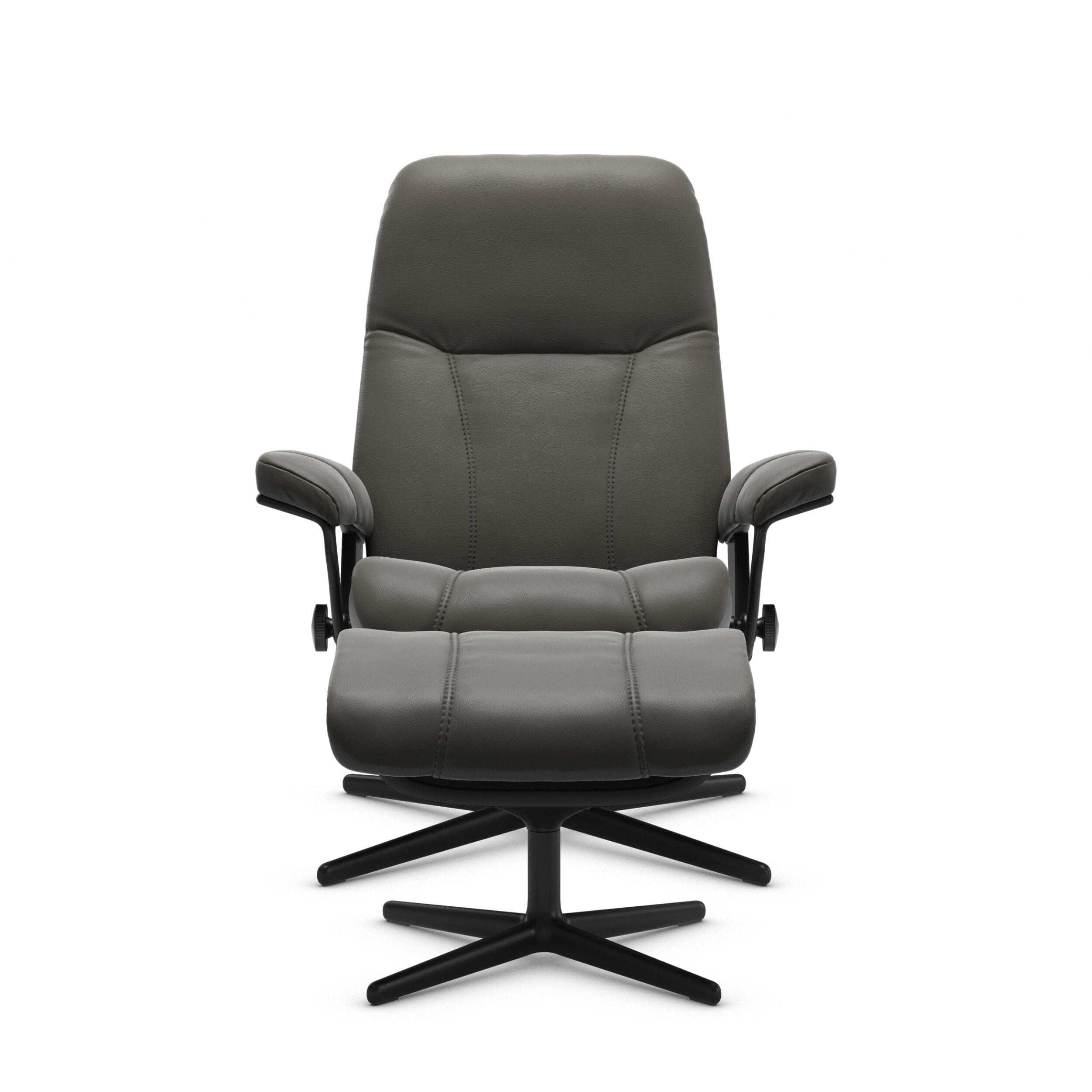 Stressless Consul S fåtölj & fotpall 