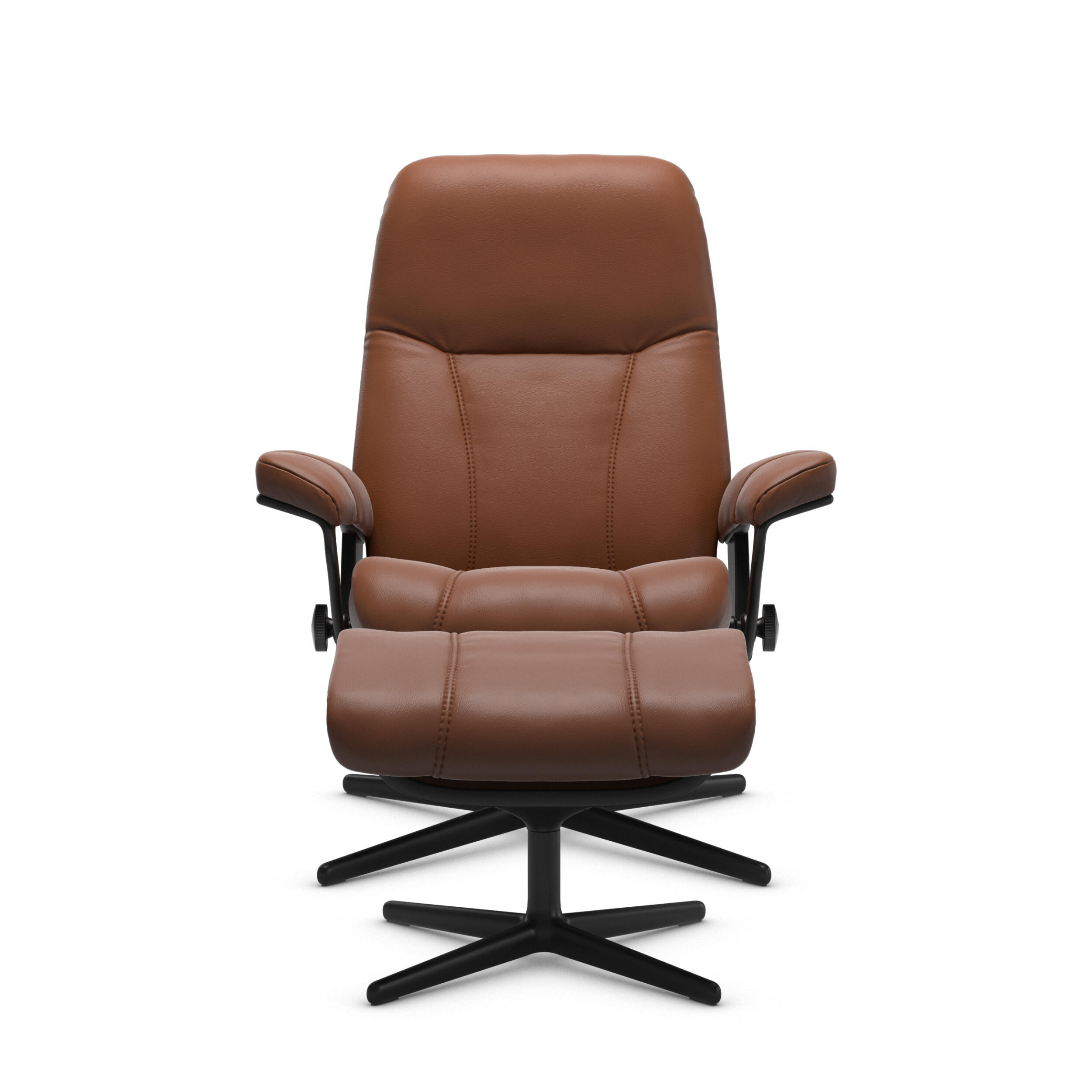 Stressless Consul S fåtölj & fotpall 