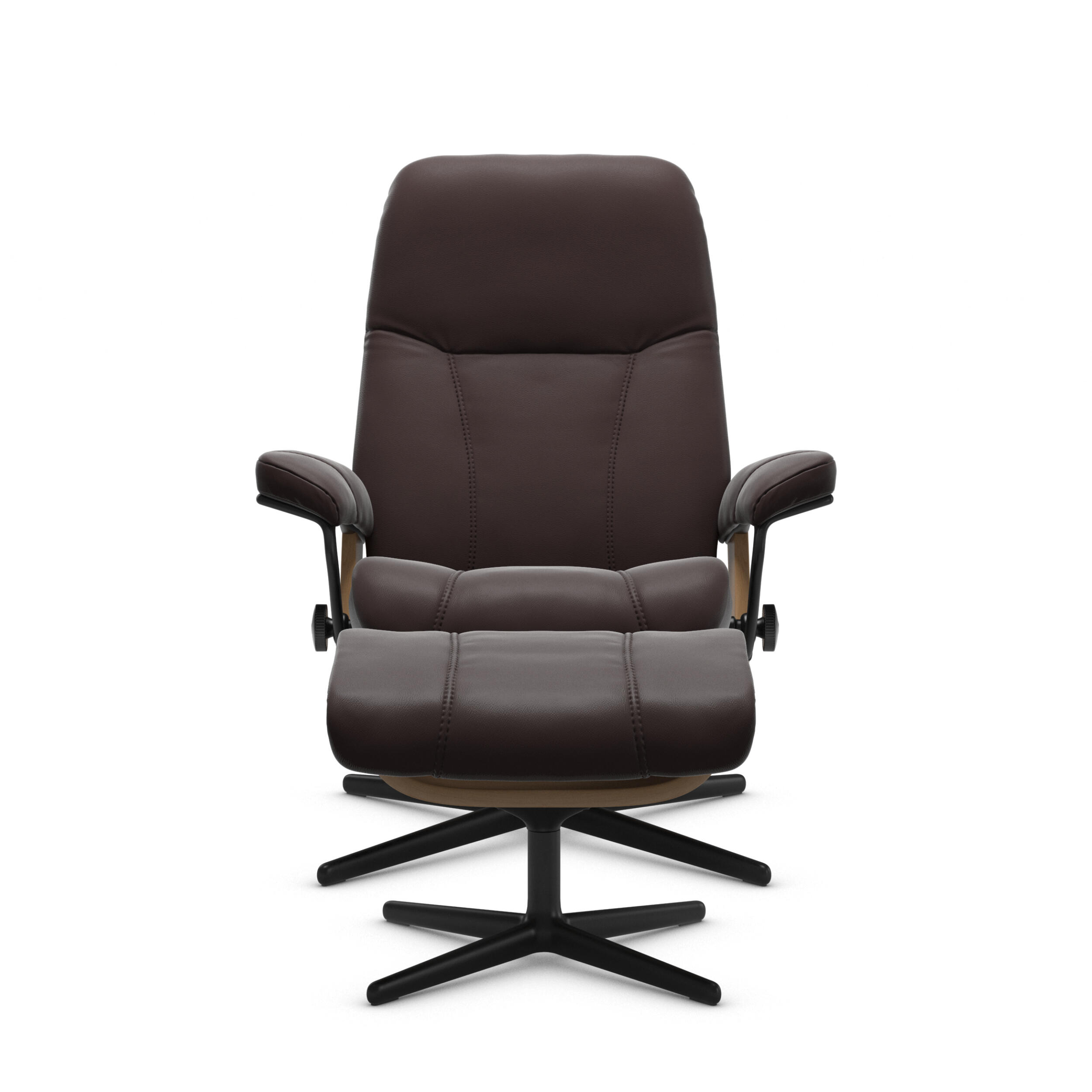 Stressless Consul S fåtölj & fotpall 