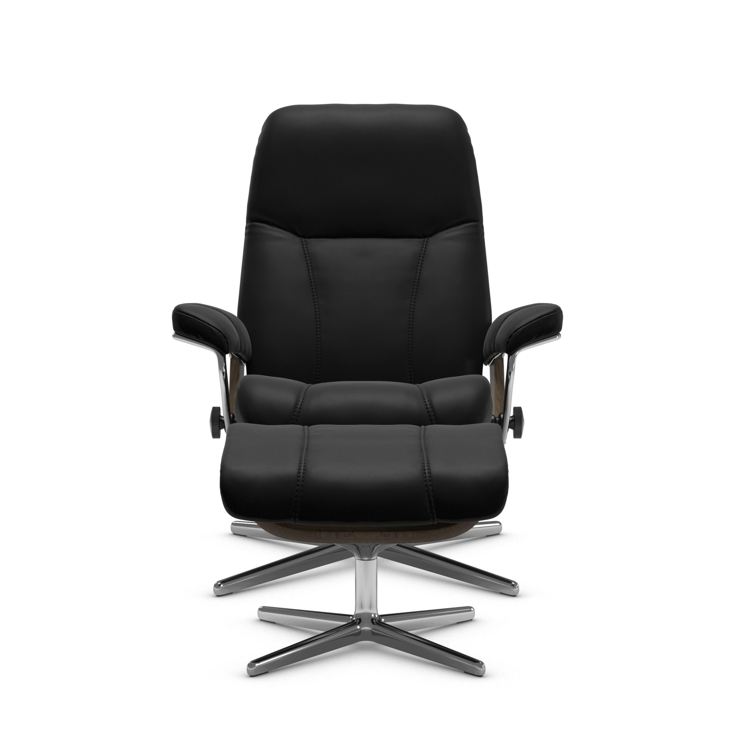 Stressless Consul L fåtölj & fotpall 