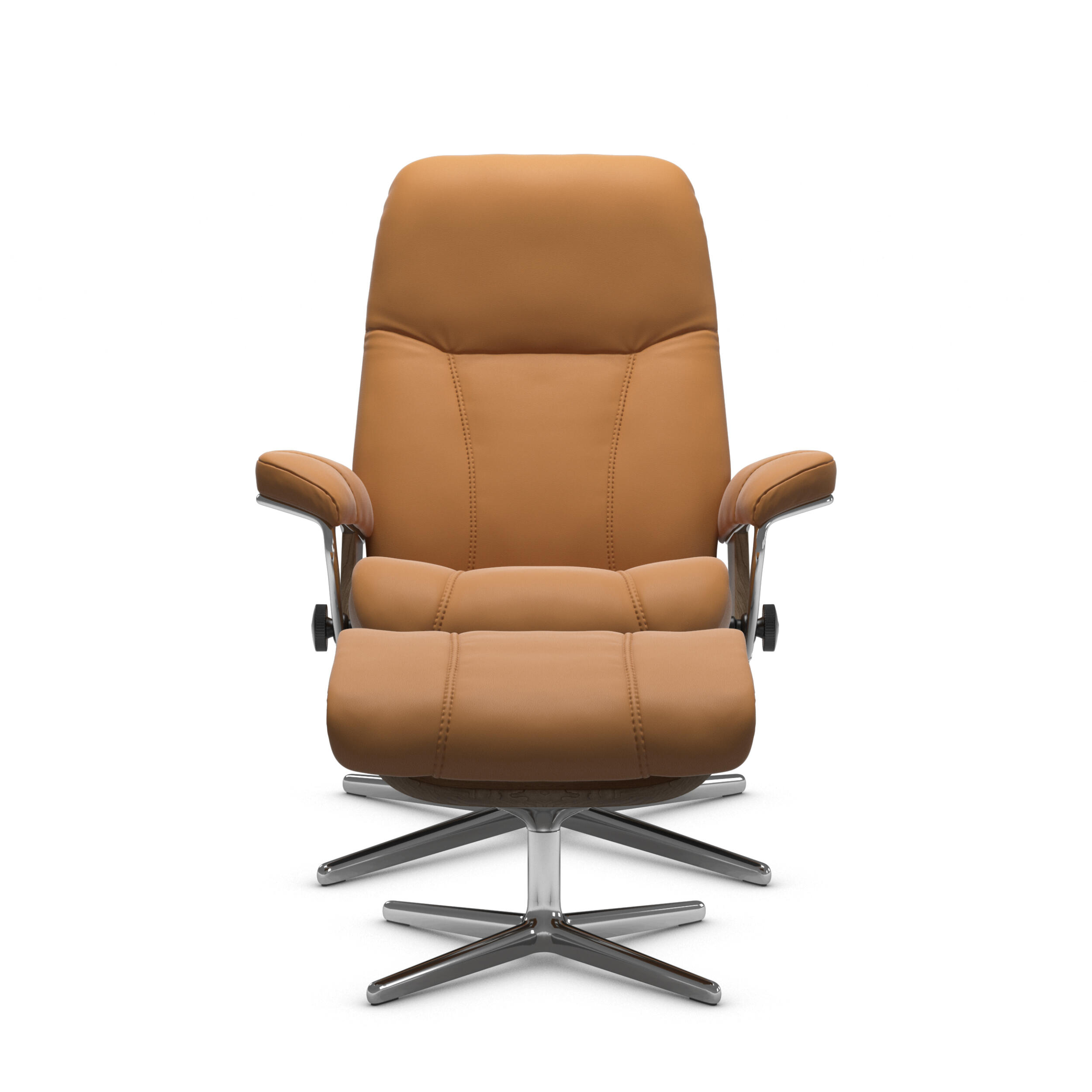 Stressless Consul L fåtölj & fotpall 