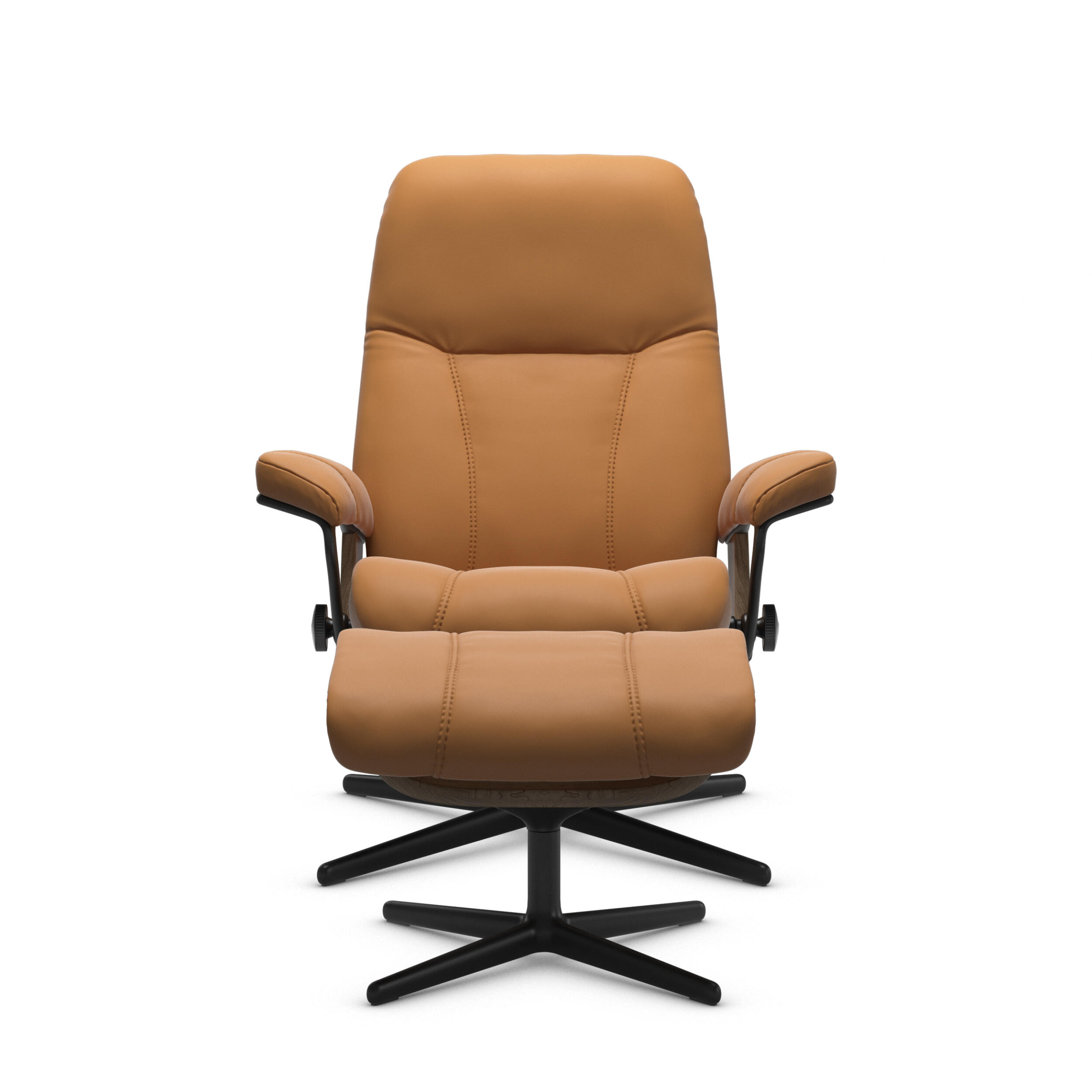 Stressless Consul L fåtölj & fotpall 