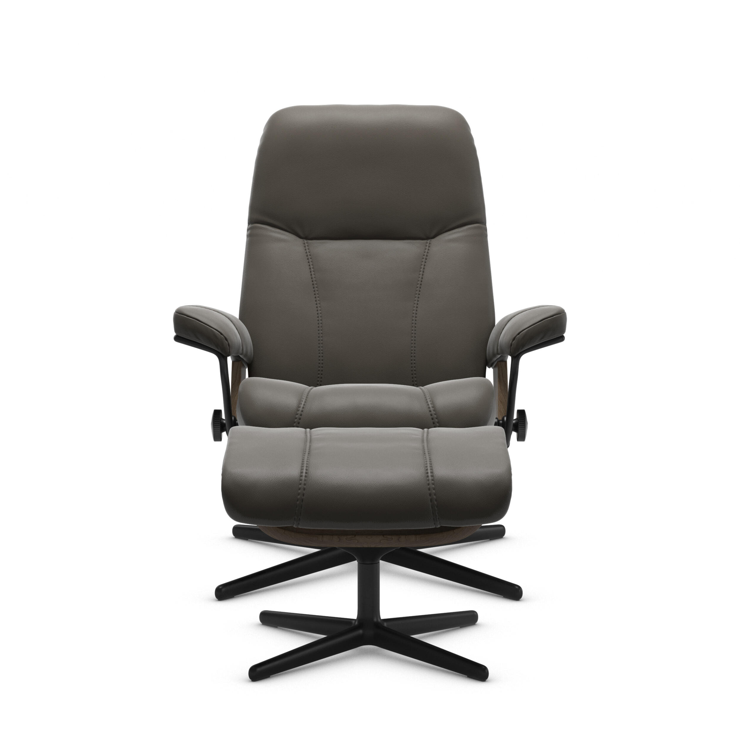 Stressless Consul L fåtölj & fotpall 