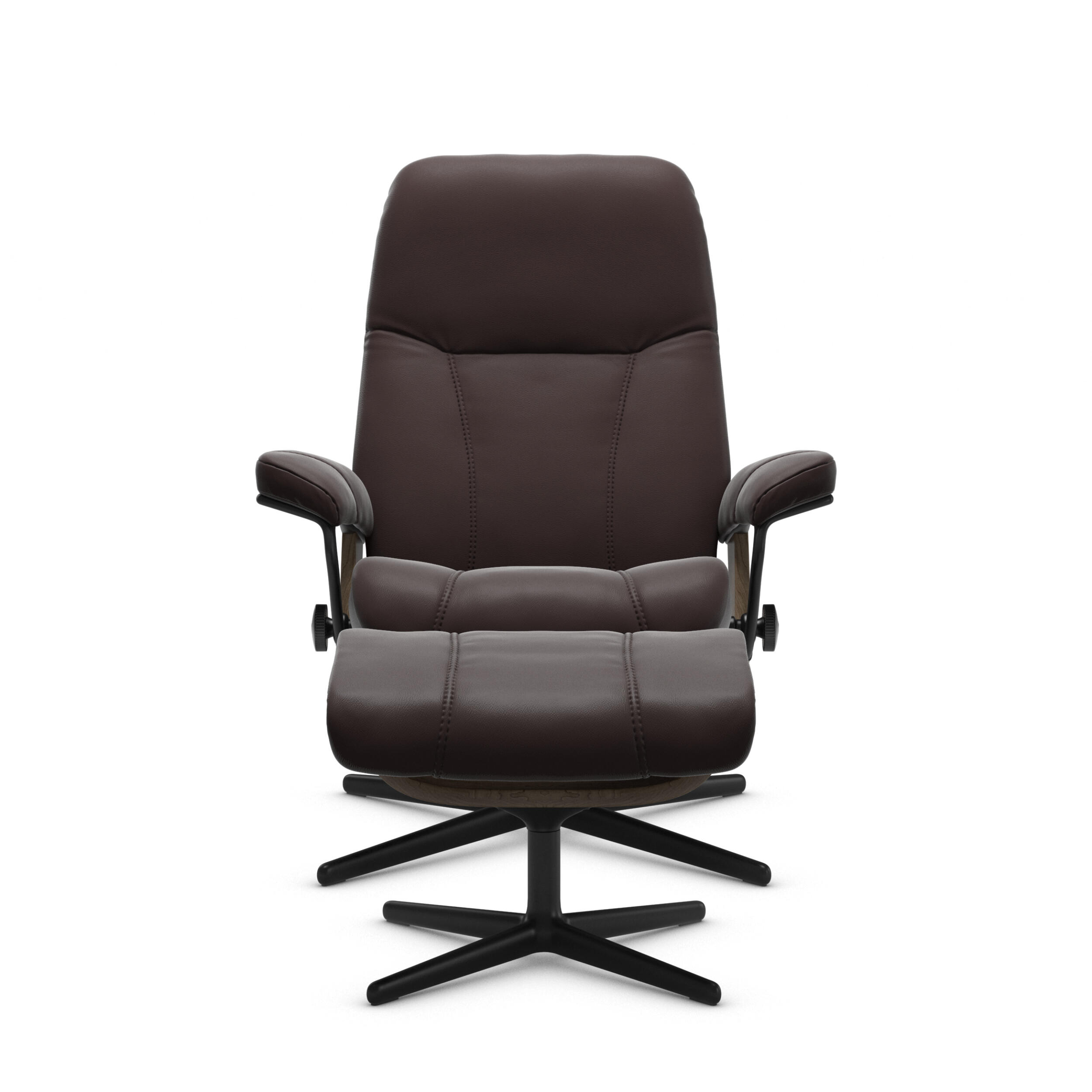 Stressless Consul L fåtölj & fotpall 