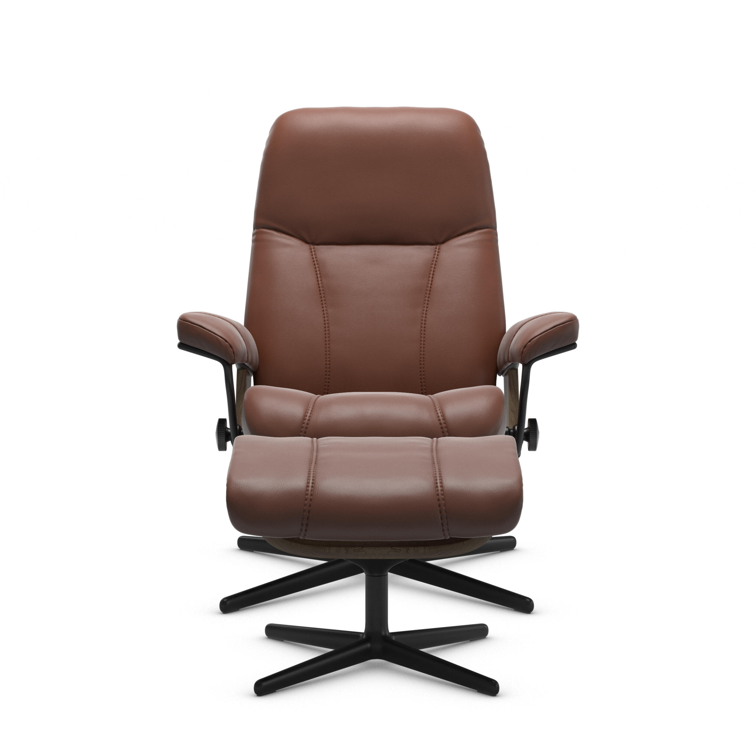 Stressless Consul L fåtölj & fotpall 