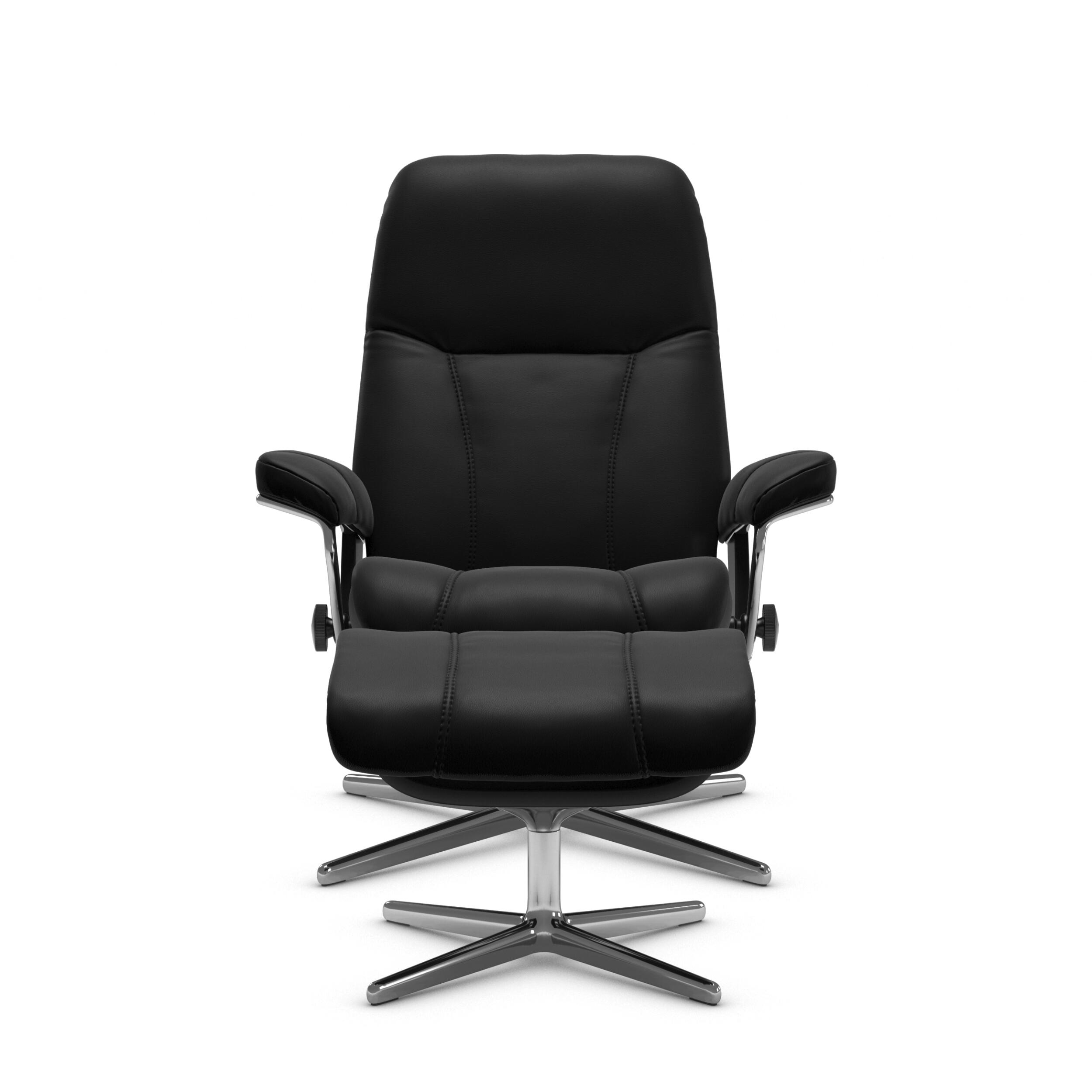 Stressless Consul L fåtölj & fotpall 