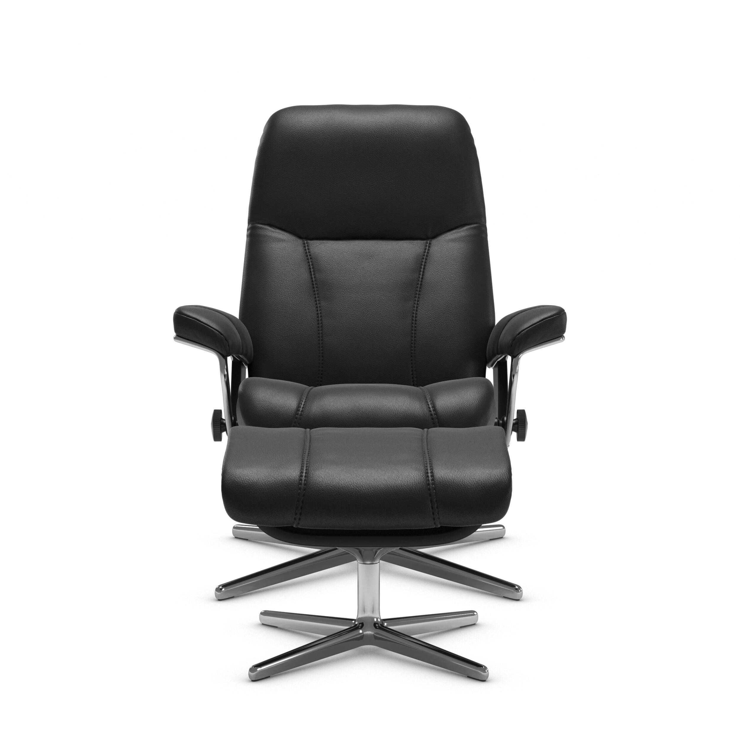 Stressless Consul L fåtölj & fotpall 