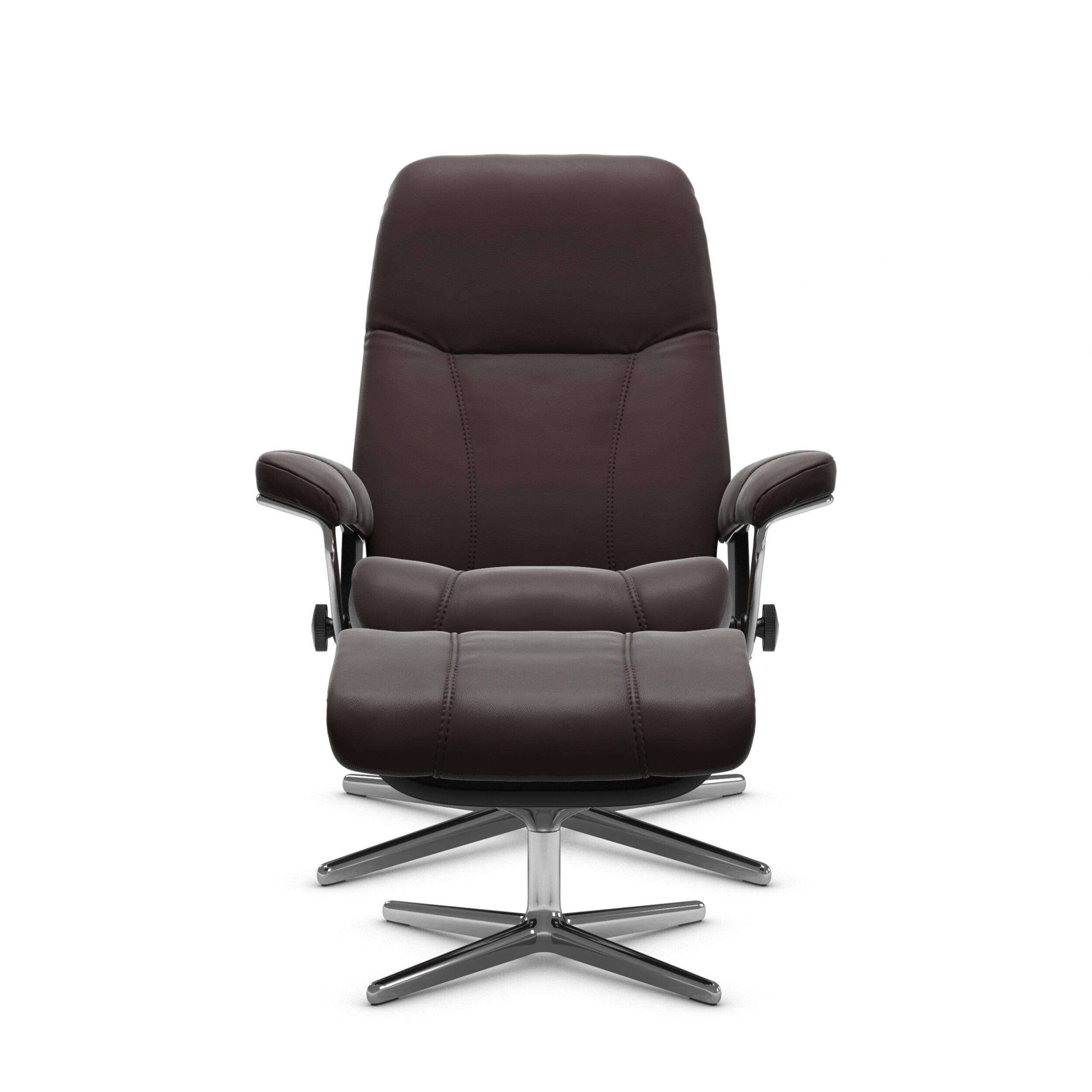 Stressless Consul L fåtölj & fotpall 