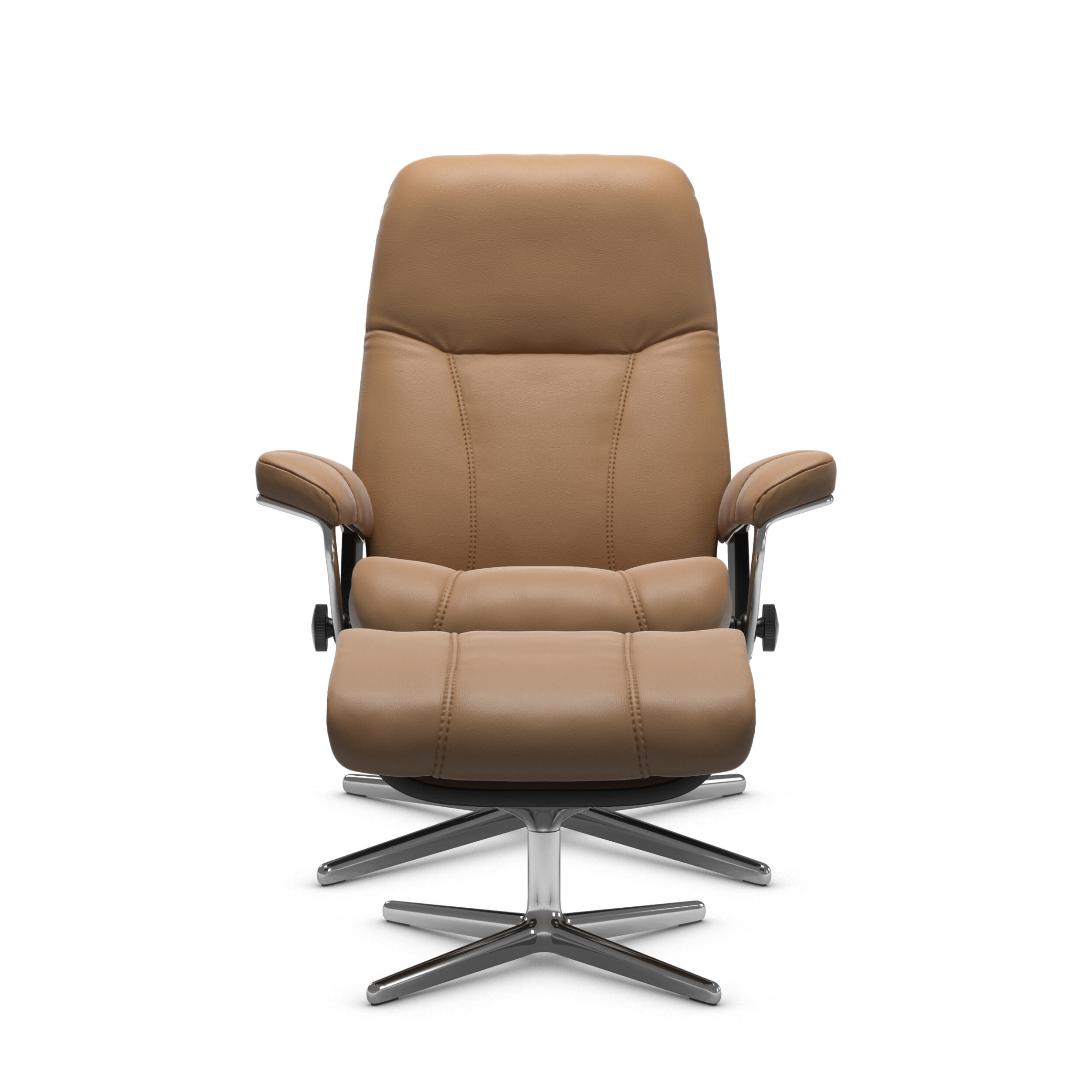 Stressless Consul L fåtölj & fotpall 