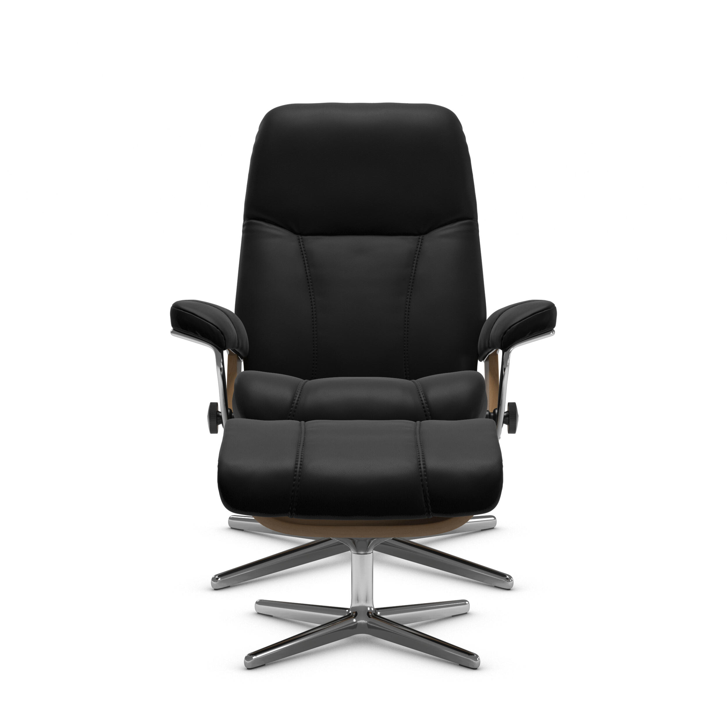 Stressless Consul L fåtölj & fotpall 