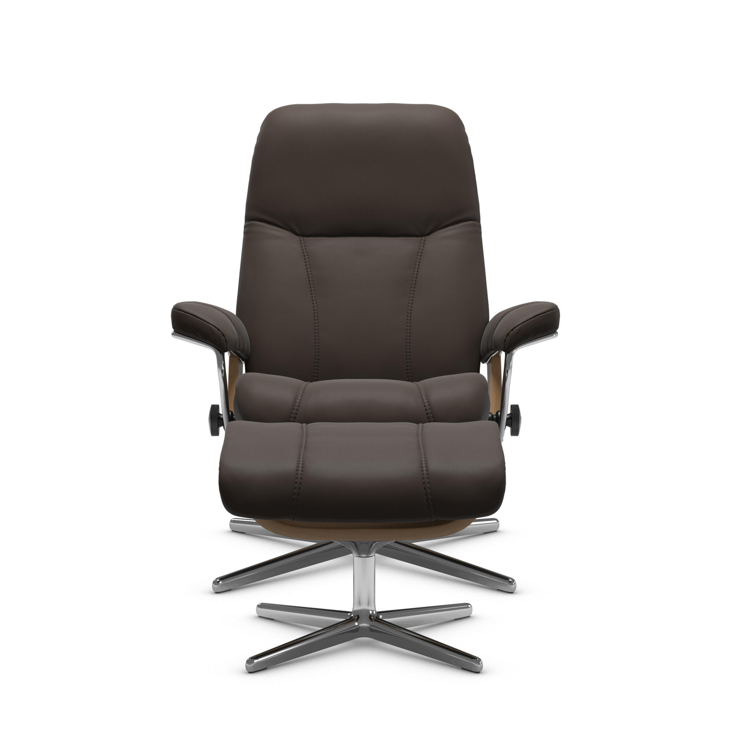 Stressless Consul L fåtölj & fotpall 