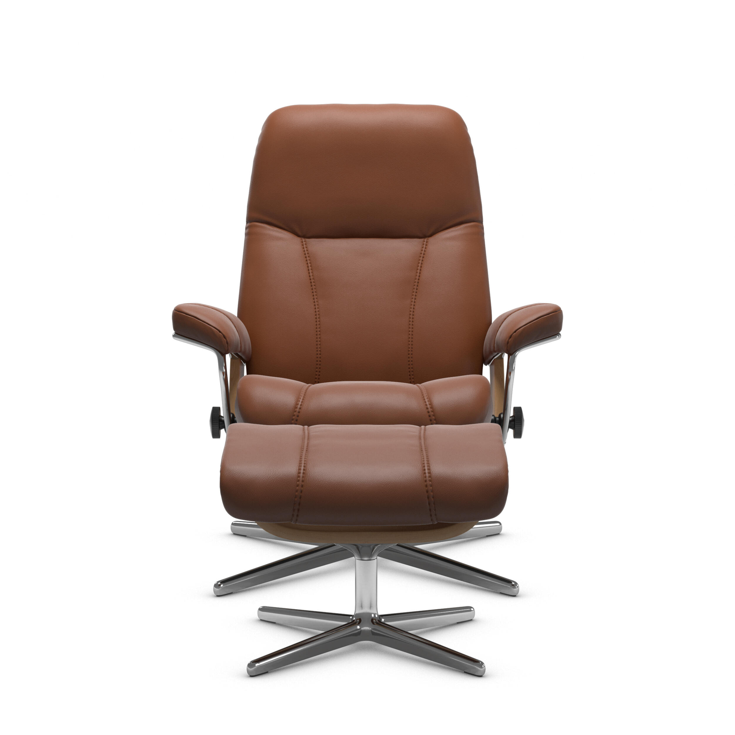 Stressless Consul L fåtölj & fotpall 