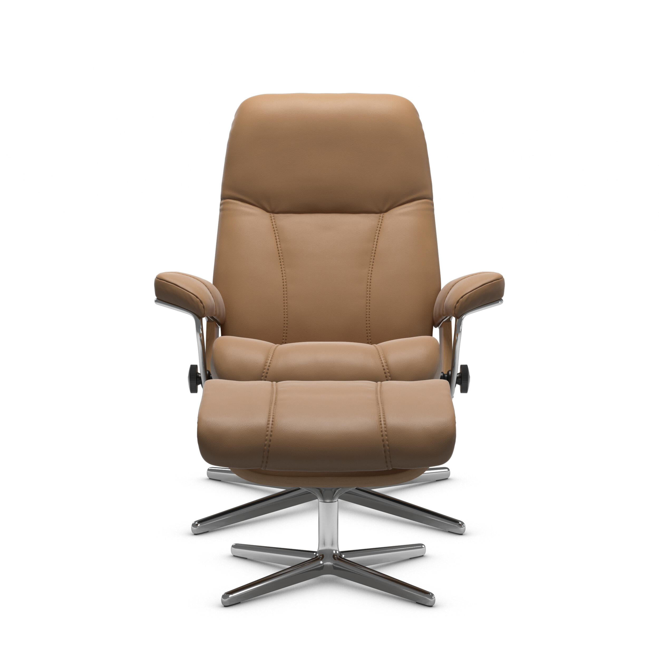 Stressless Consul L fåtölj & fotpall 