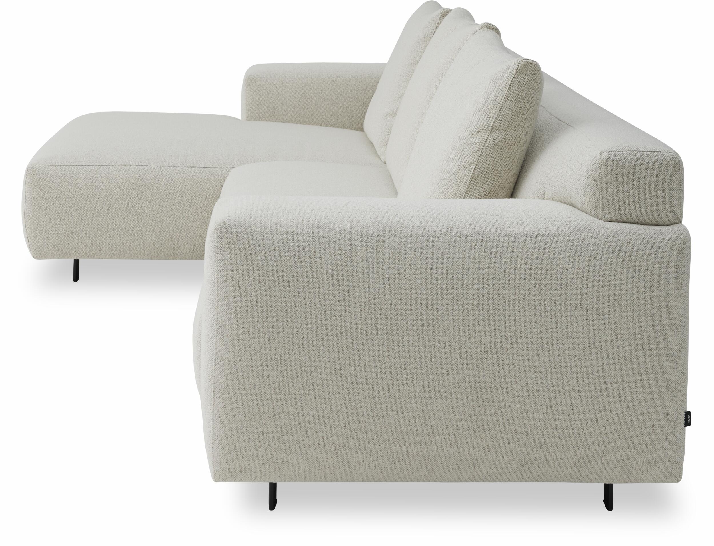 Siena vänstervänd soffa med schäslong 