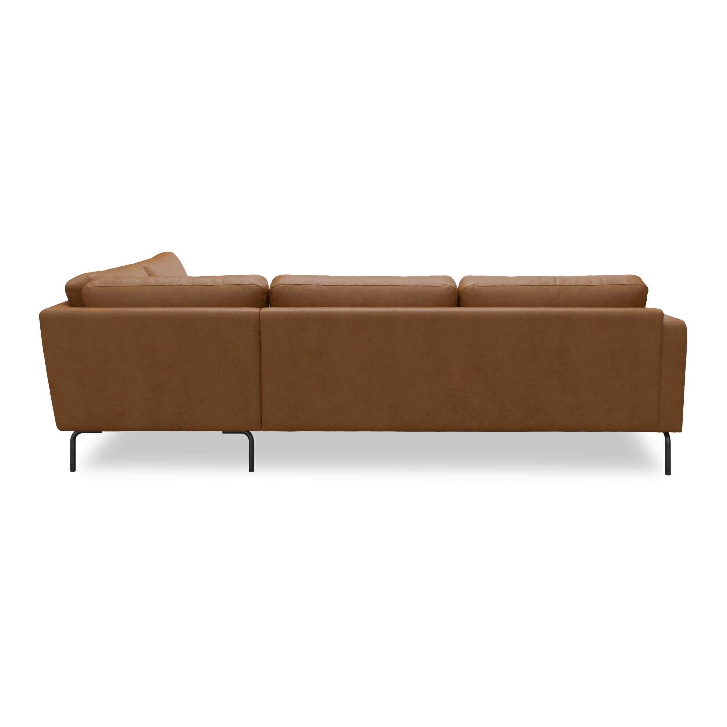 Springfield högervänd hörnsoffa med puffavslutning 