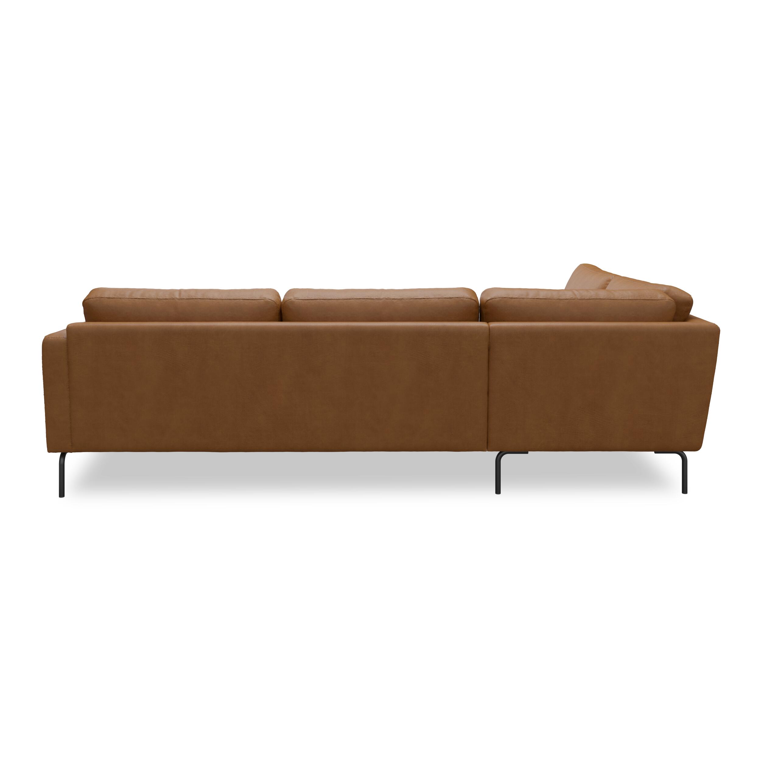 Springfield vänstervänd hörnsoffa med puffavslutning 