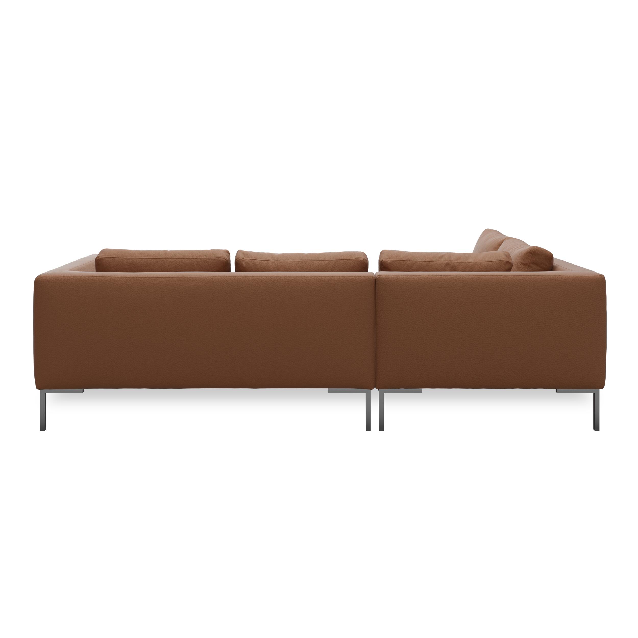 Nordskov vänstervänd hörnsoffa med puffavslutning 