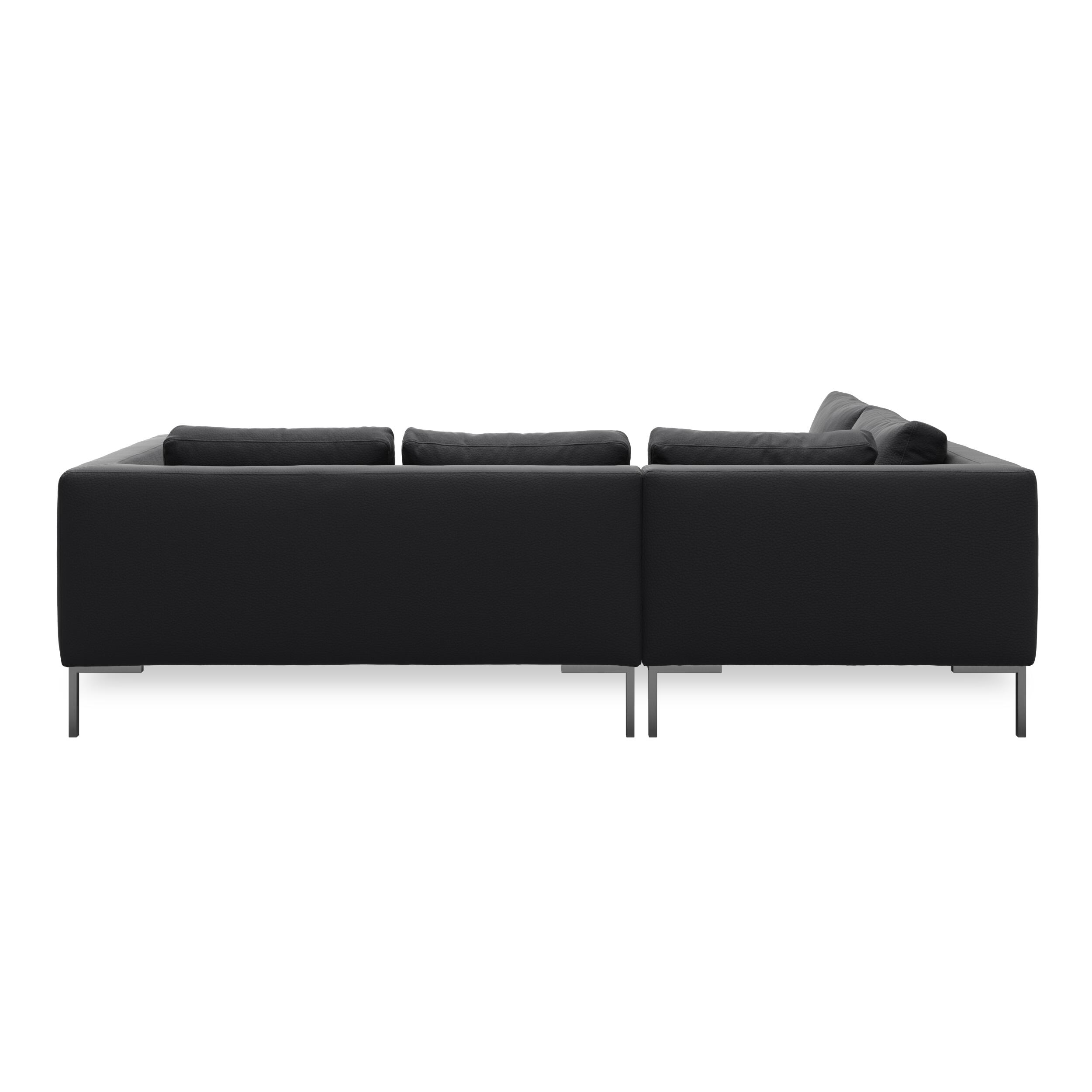 Nordskov vänstervänd hörnsoffa med puffavslutning 