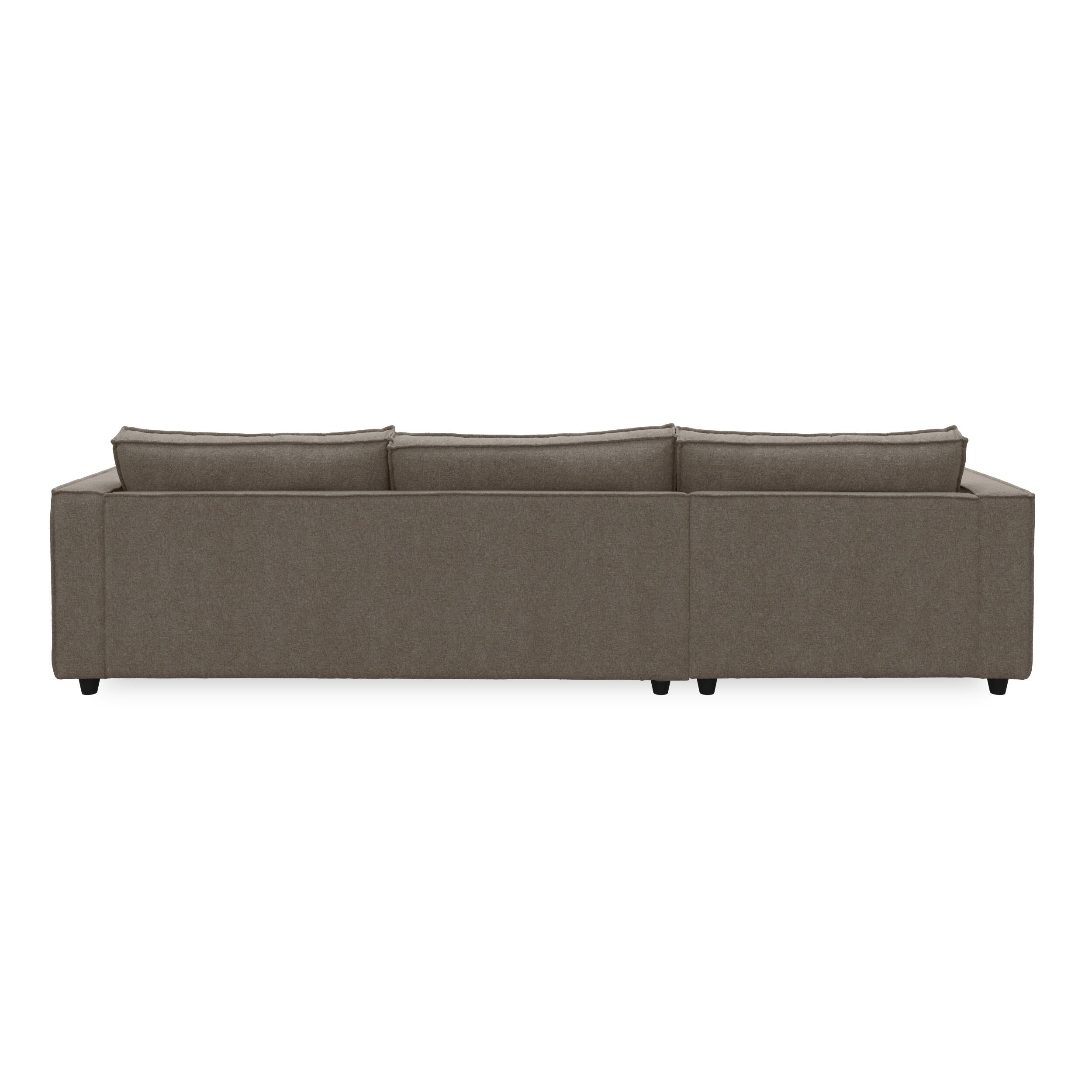 Agir vänstervänd soffa med schäslong 