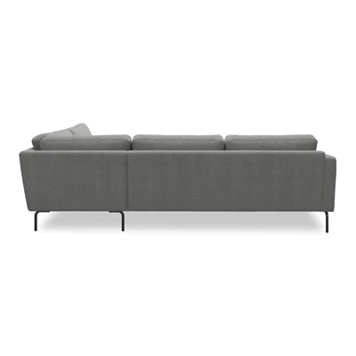 Springfield högervänd hörnsoffa med puffavslutning