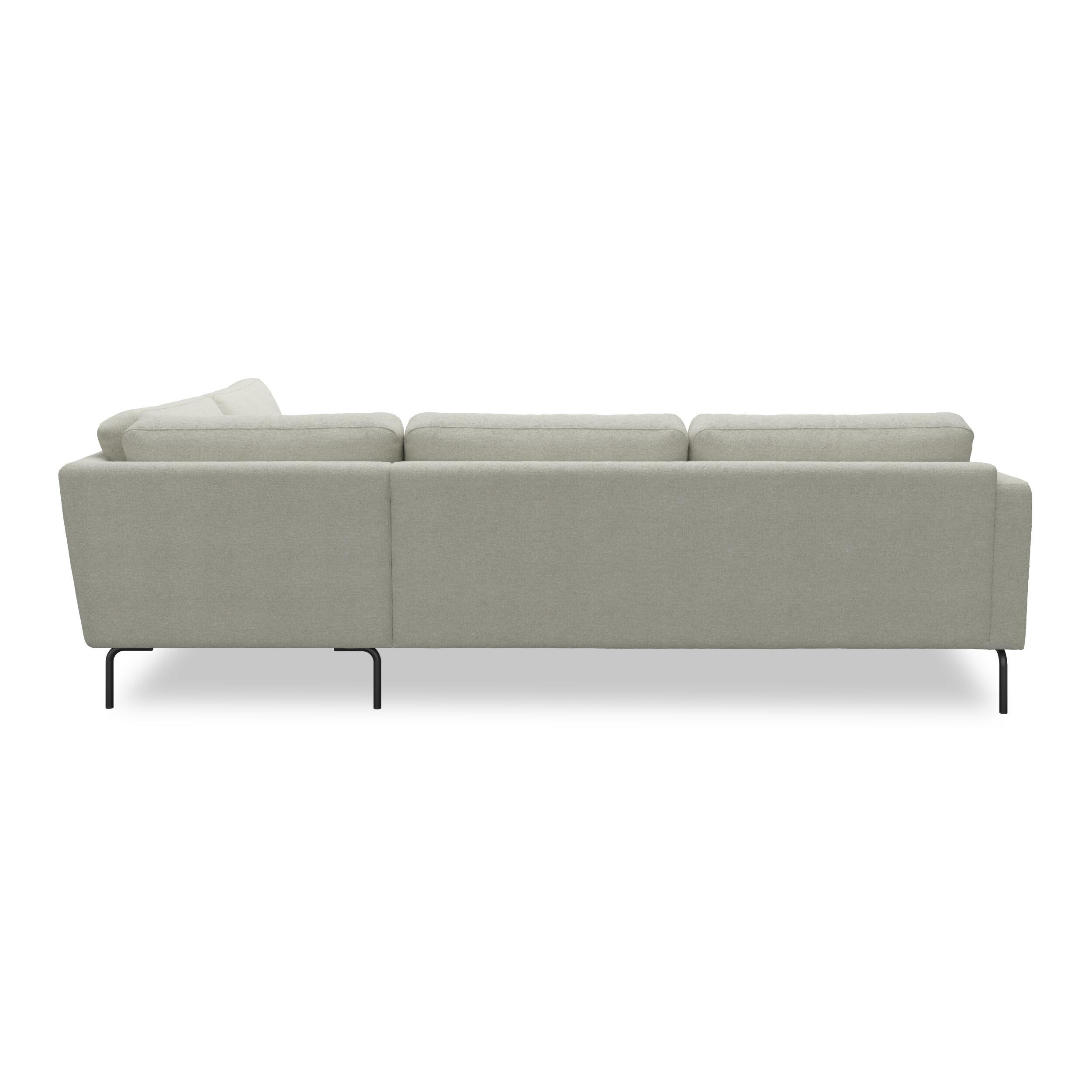 Springfield högervänd hörnsoffa med puffavslutning 