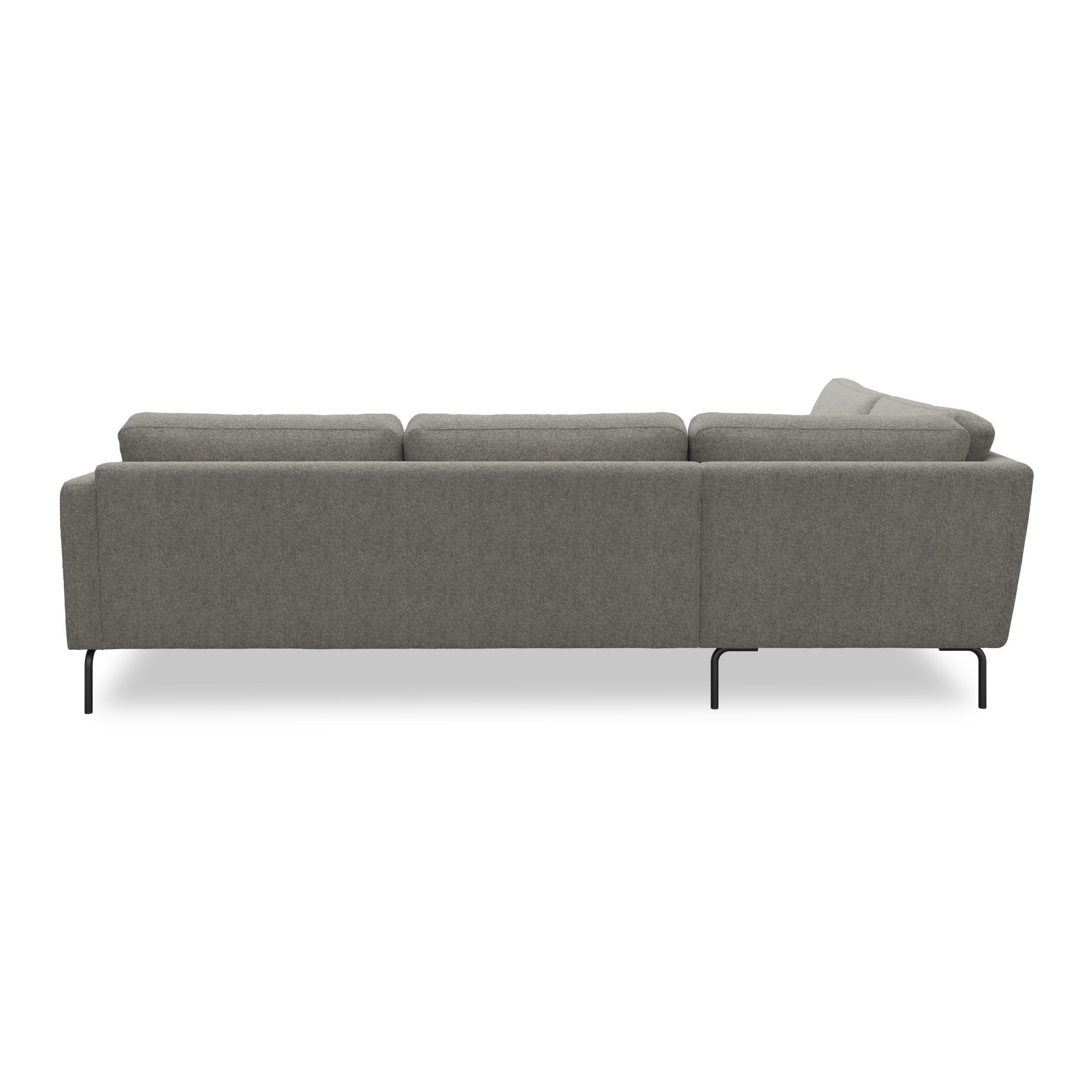 Springfield vänstervänd hörnsoffa med puffavslutning 