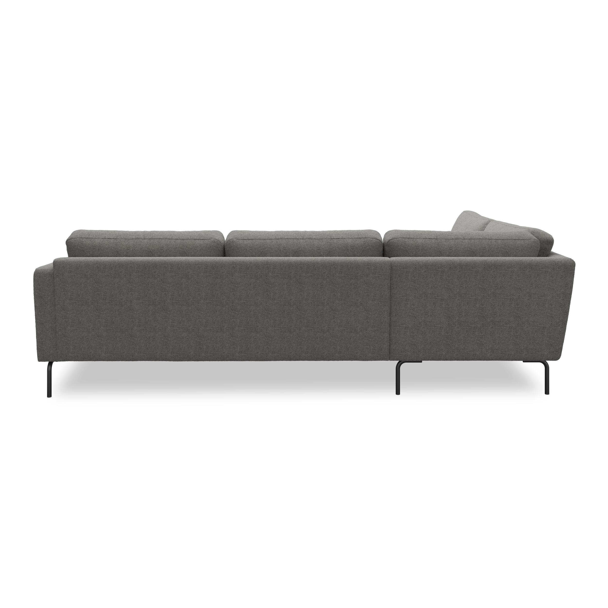 Springfield vänstervänd hörnsoffa med puffavslutning 