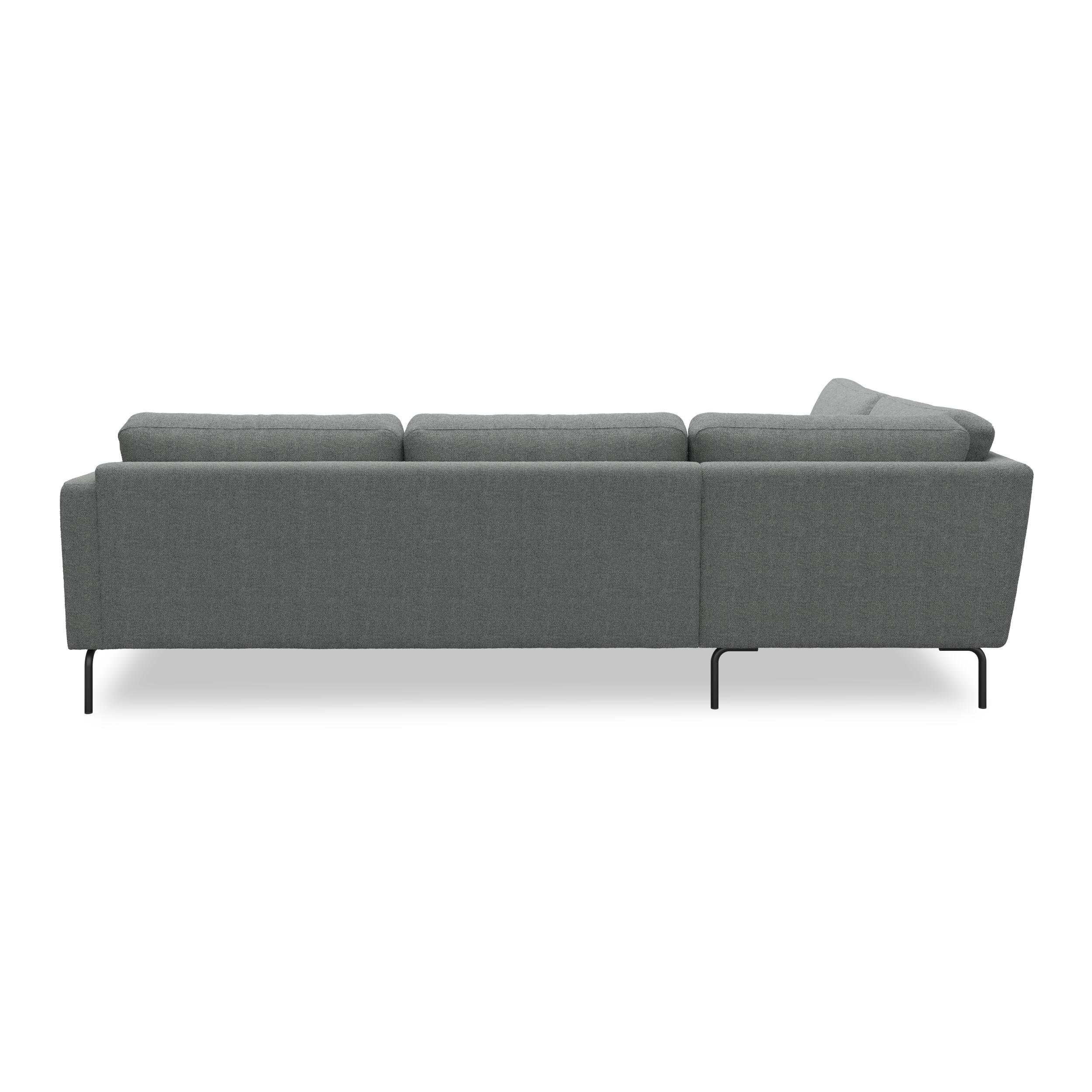 Springfield vänstervänd hörnsoffa med puffavslutning 