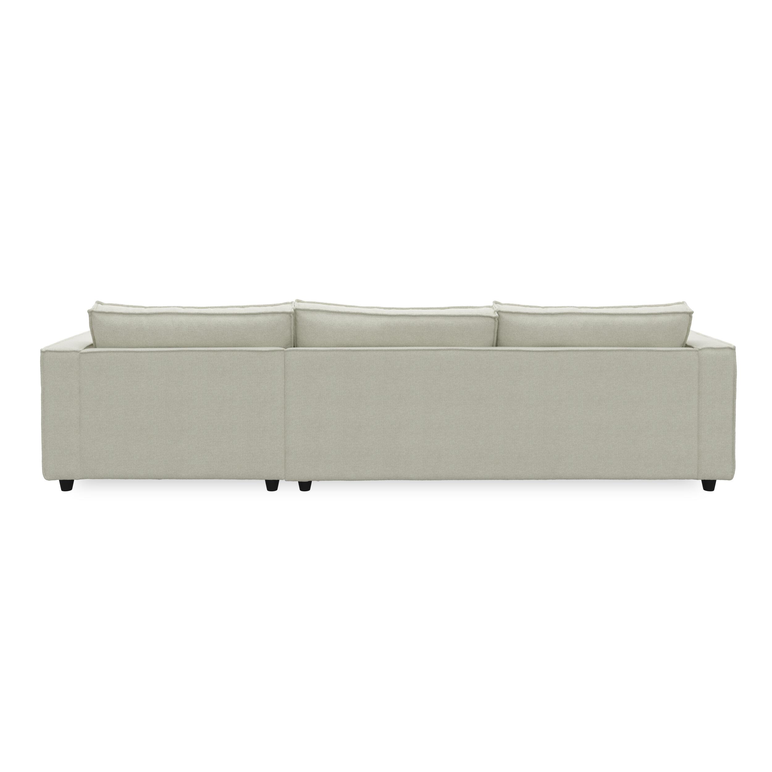 Agir högervänd soffa med schäslong 